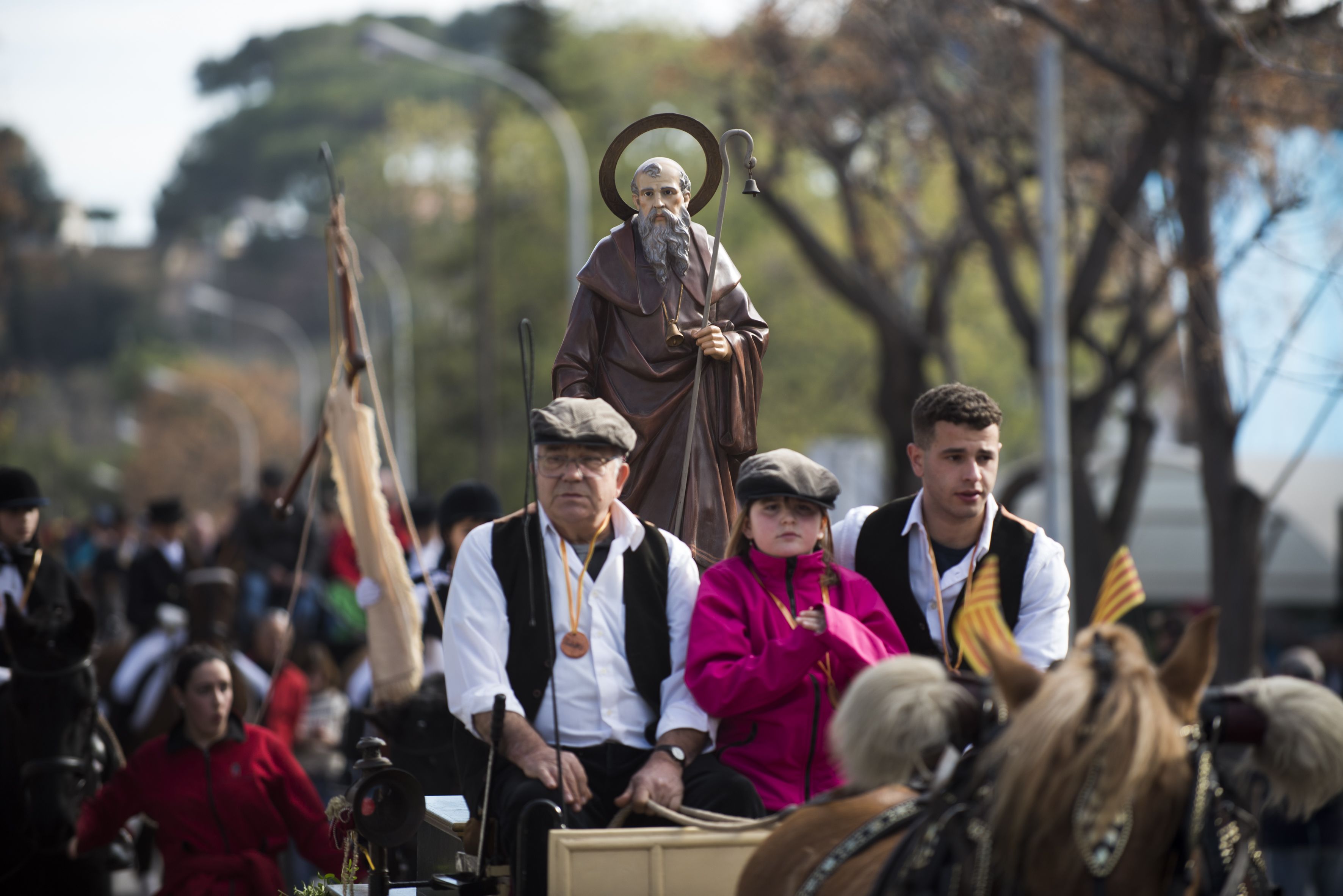 Passada dels Tres Tombs 2024. FOTO: Bernat Millet