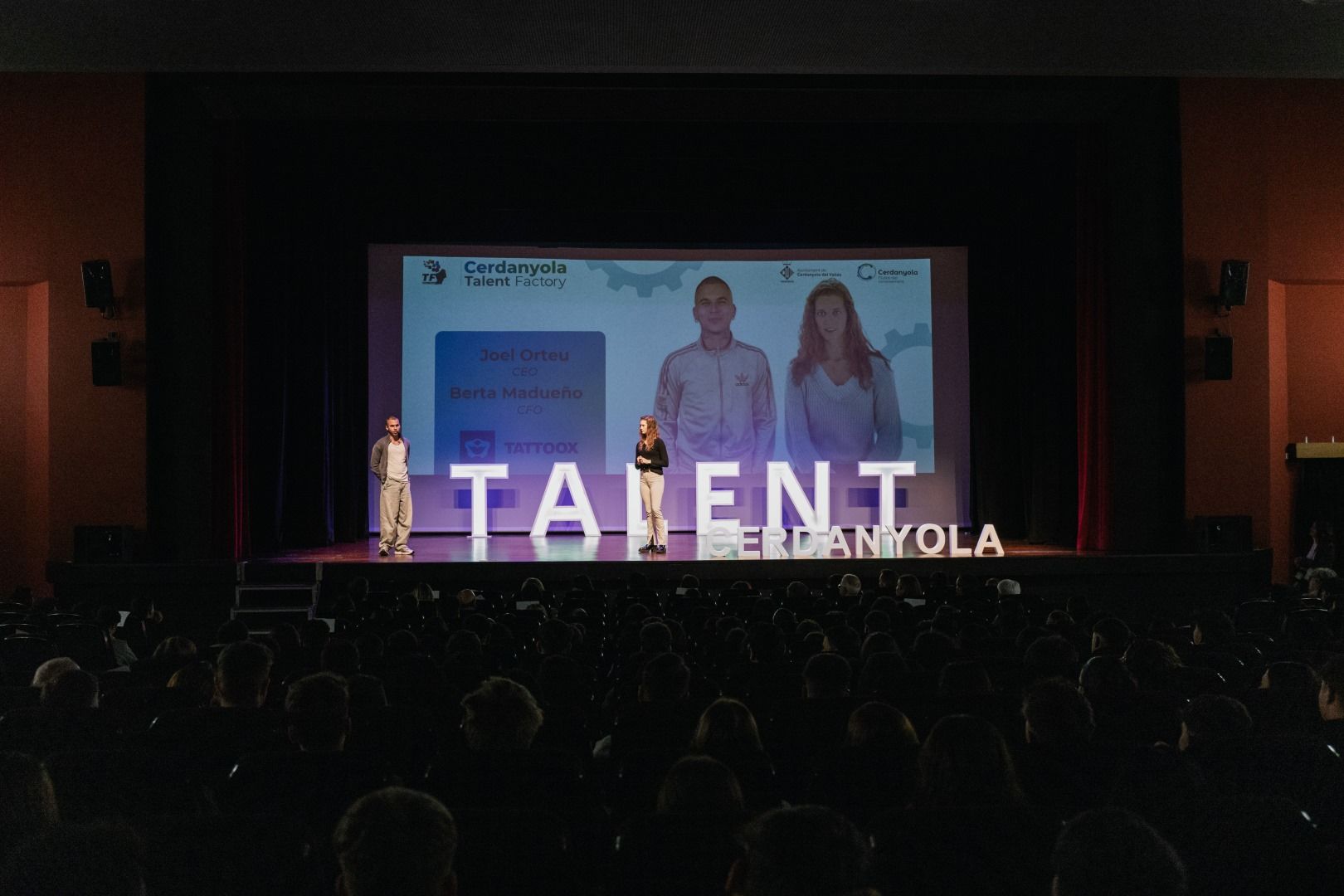 Acte inicial de la segona edició del Cerdanyola Talent Factory a l'Ateneu. FOTO: Komunica