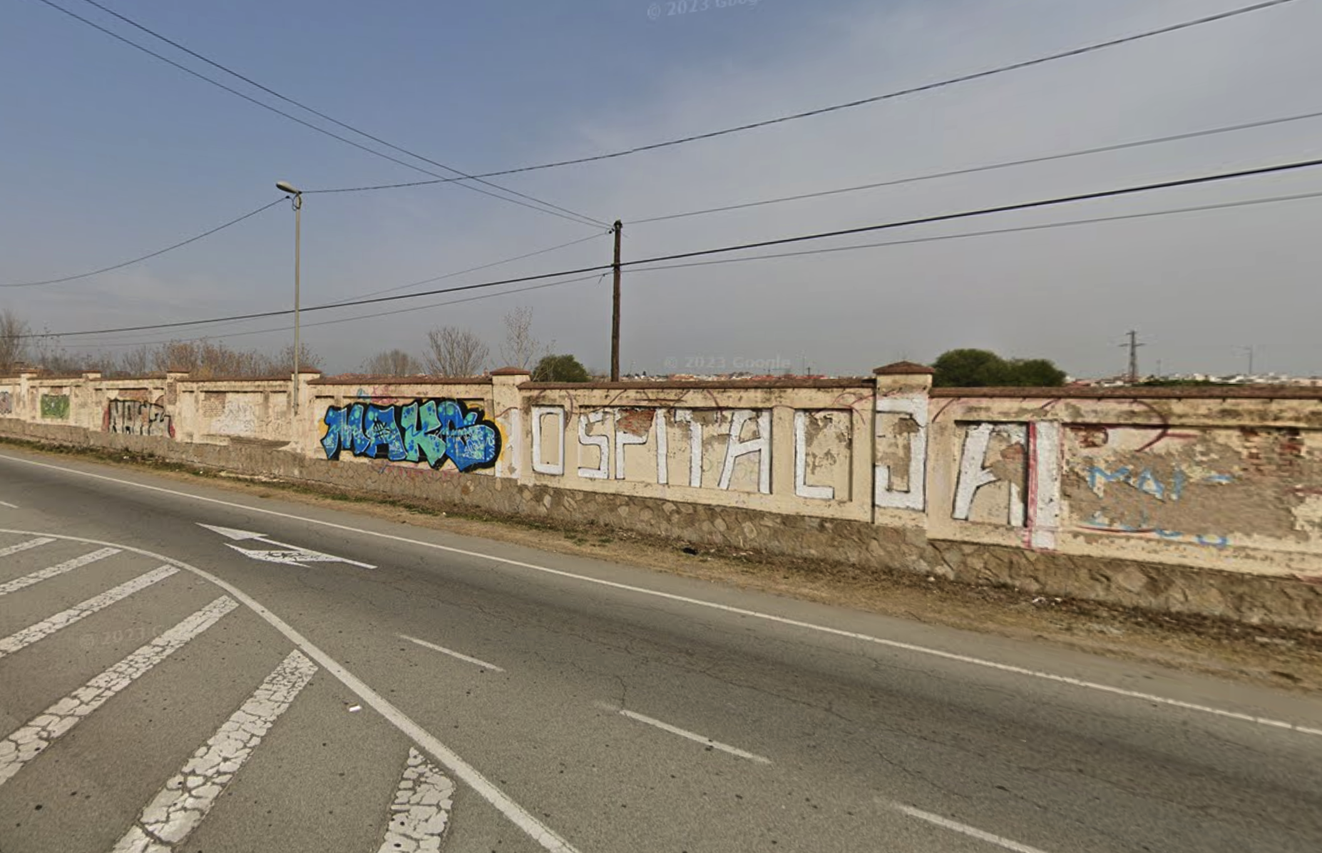 Terrenys on anirà el futur Hospital Ernest Lluch. FOTO: Google Maps