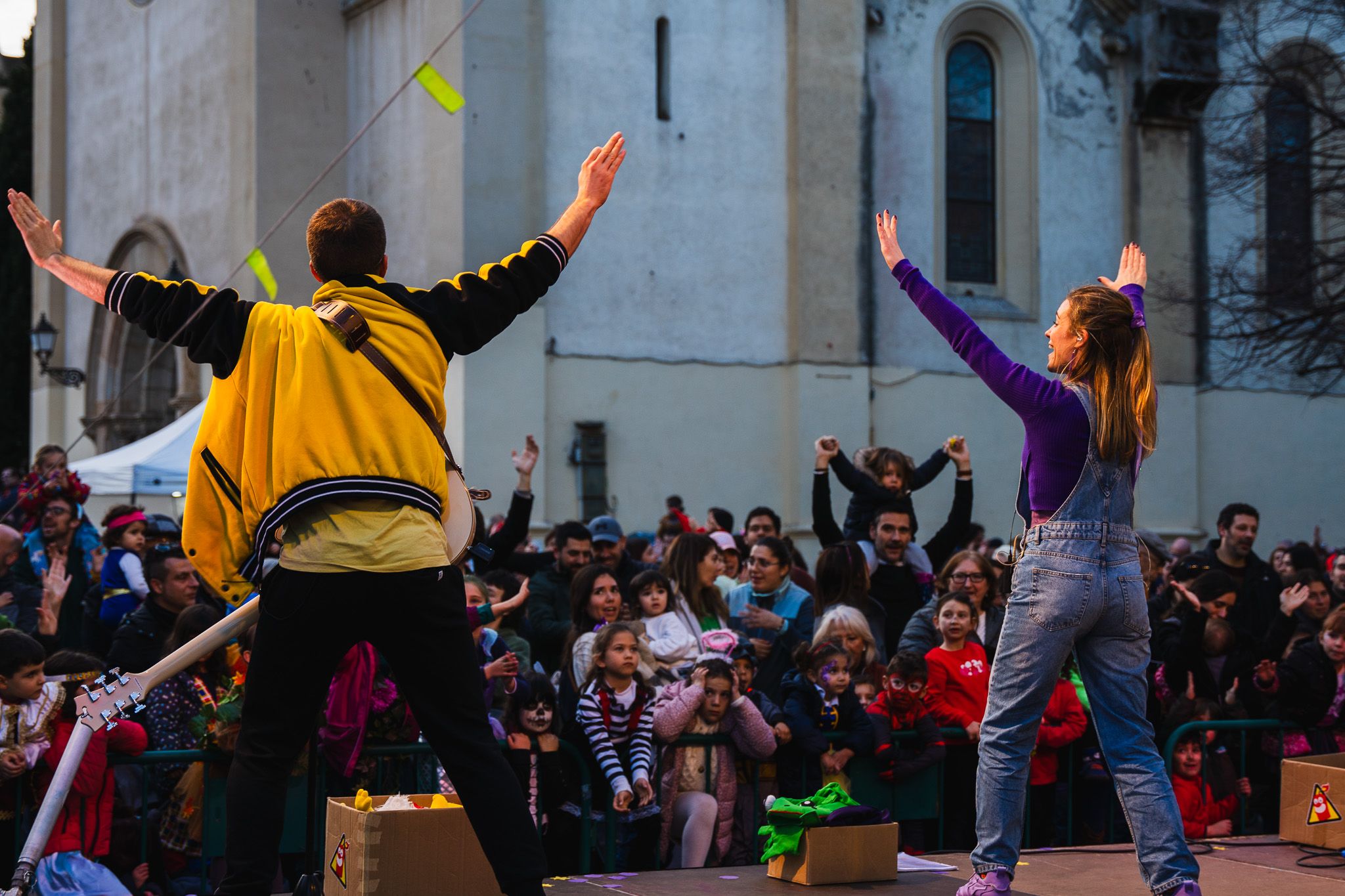 La Festa de benvinguda al Carnaval 2024. FOTO: Mathis Varille