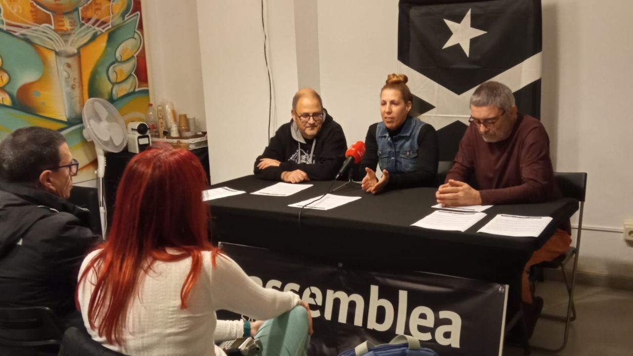 Roda de premsa dels secretariats territornials de Cerdanyola, Sabadell i Terrassa de l'ANC. FOTO: Cedida