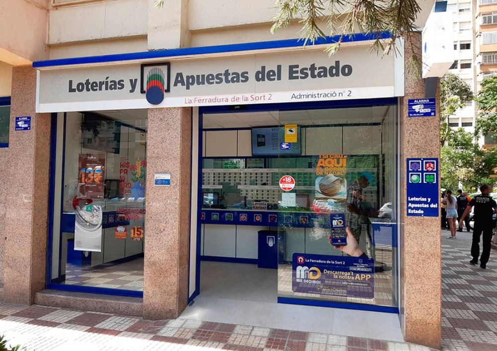 Administració de loteria núm. 2 de Cerdanyola. FOTO: Loterías y Apuestas del Estado