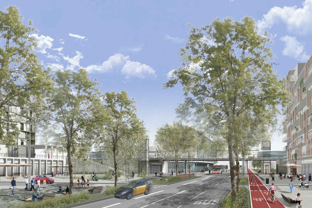 Projecció de la futura avinguda del Vallès. FOTO: Ajuntament de Cerdanyola