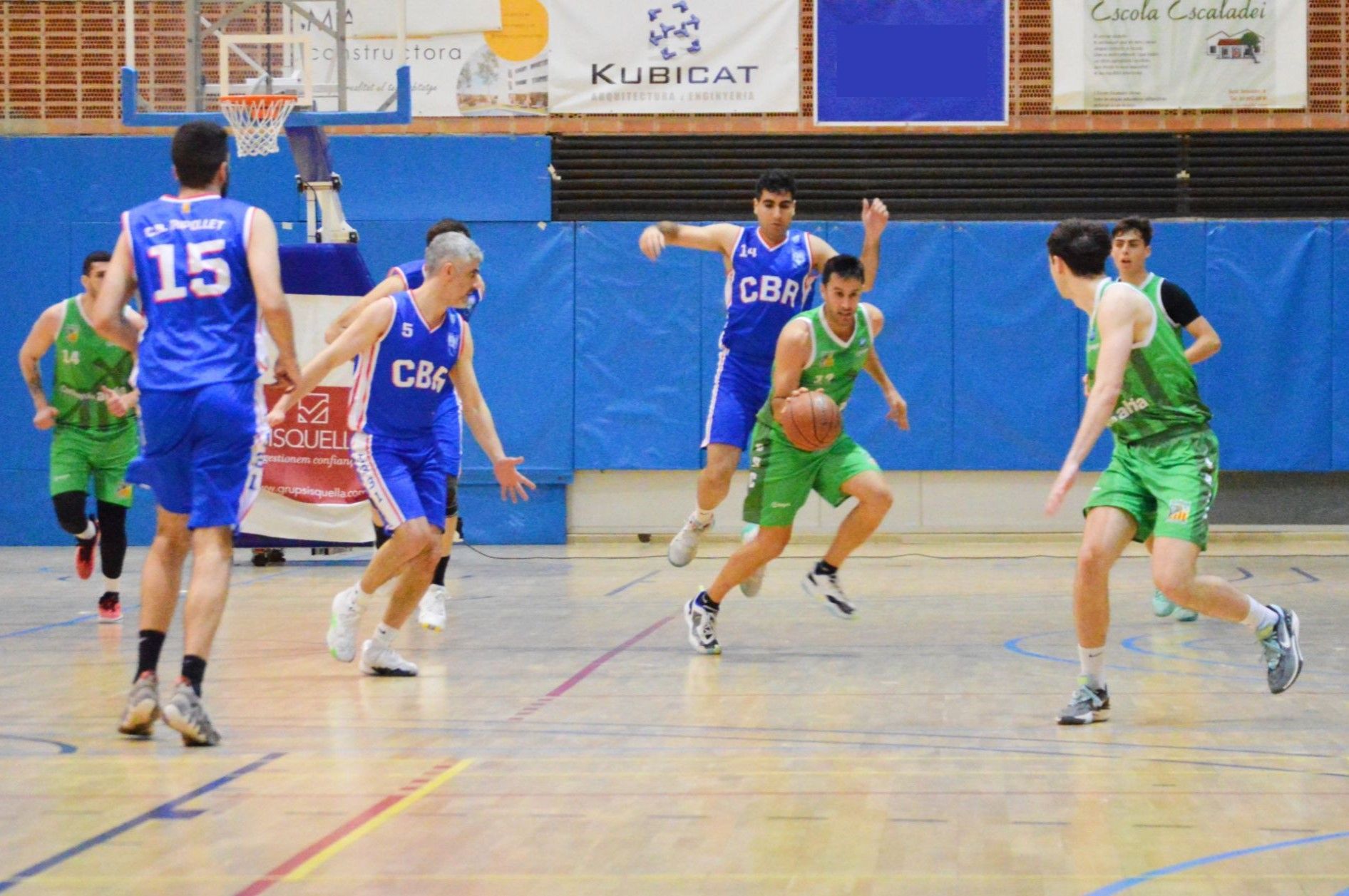El Club Bàsquet Cerdanyola en un partit al Guiera. FOTO: Nora MO El Club Bàsquet Cerdanyola en un partit al Guiera. FOTO: Nora MO