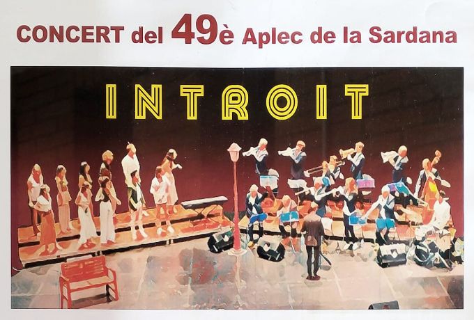Espectacle Introit pel 49è Aplec de la sardana. FOTO: Cedida