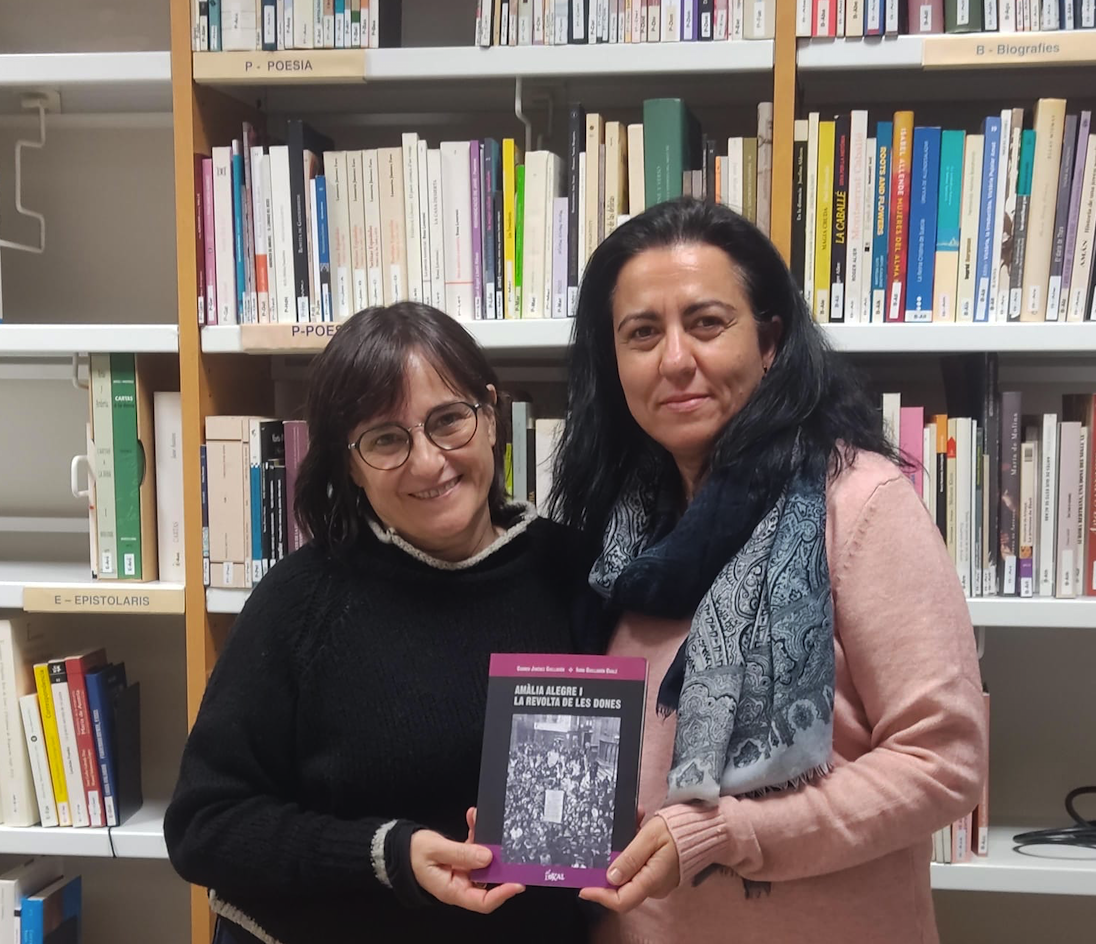 Imma Guillamón i Carmen Jiménez. FOTO: Cedida
