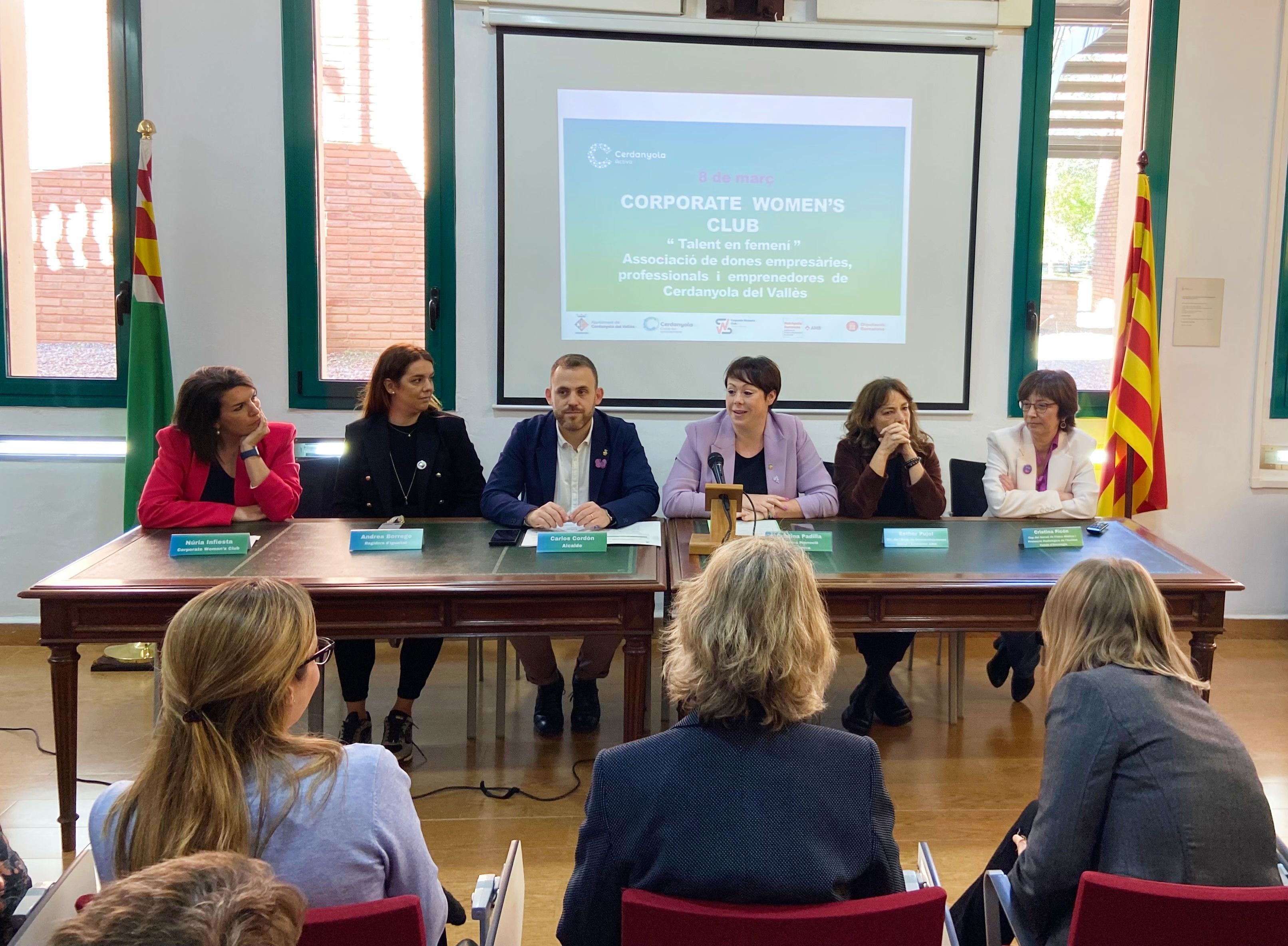 Presentació de l'associació Corporate Women's Club a la Masia Can Serraparera. FOTO: Nora MO