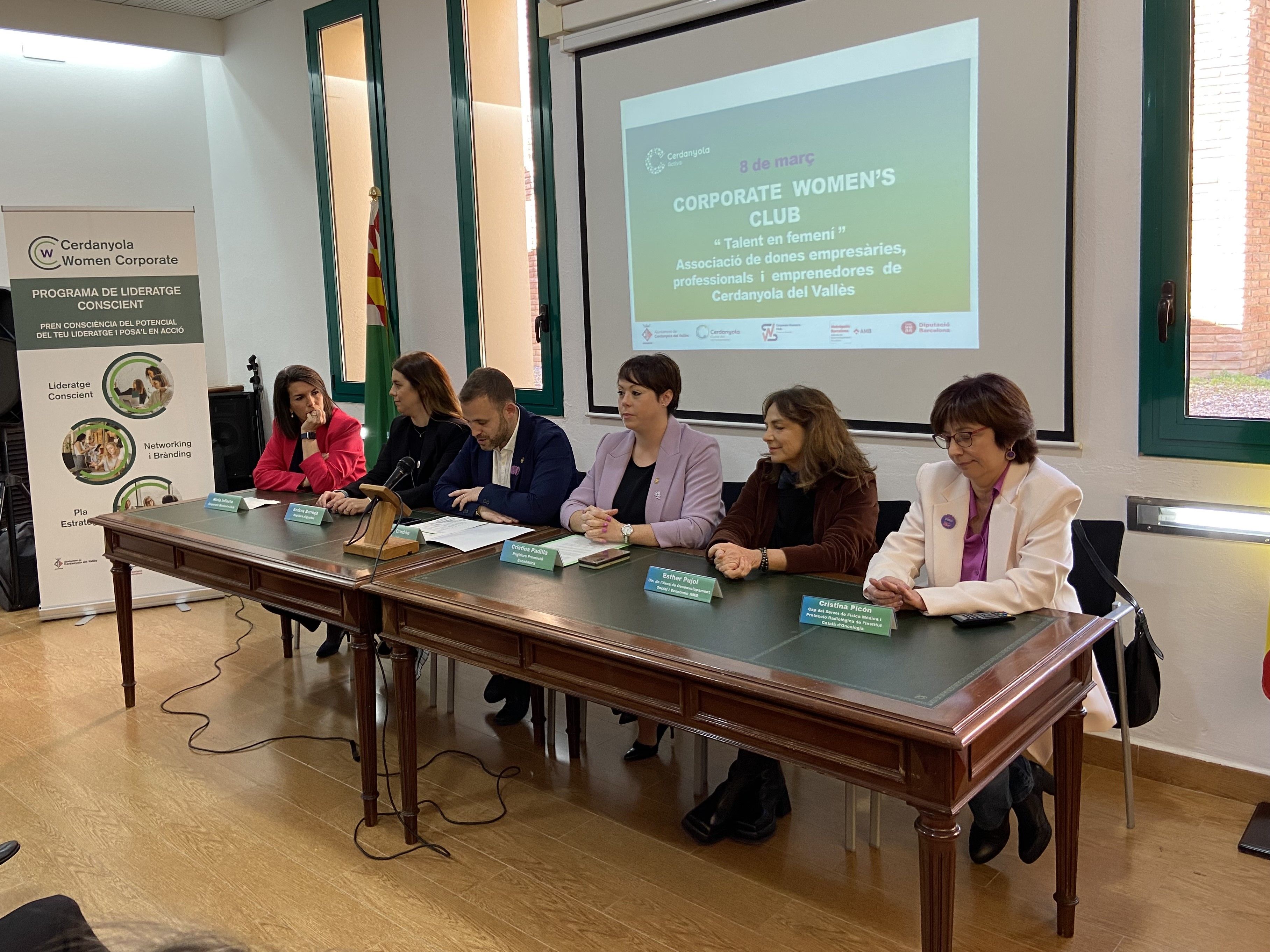 Presentació de l'associació Corporate Women's Club a la Masia Can Serraparera. FOTO: Nora MO