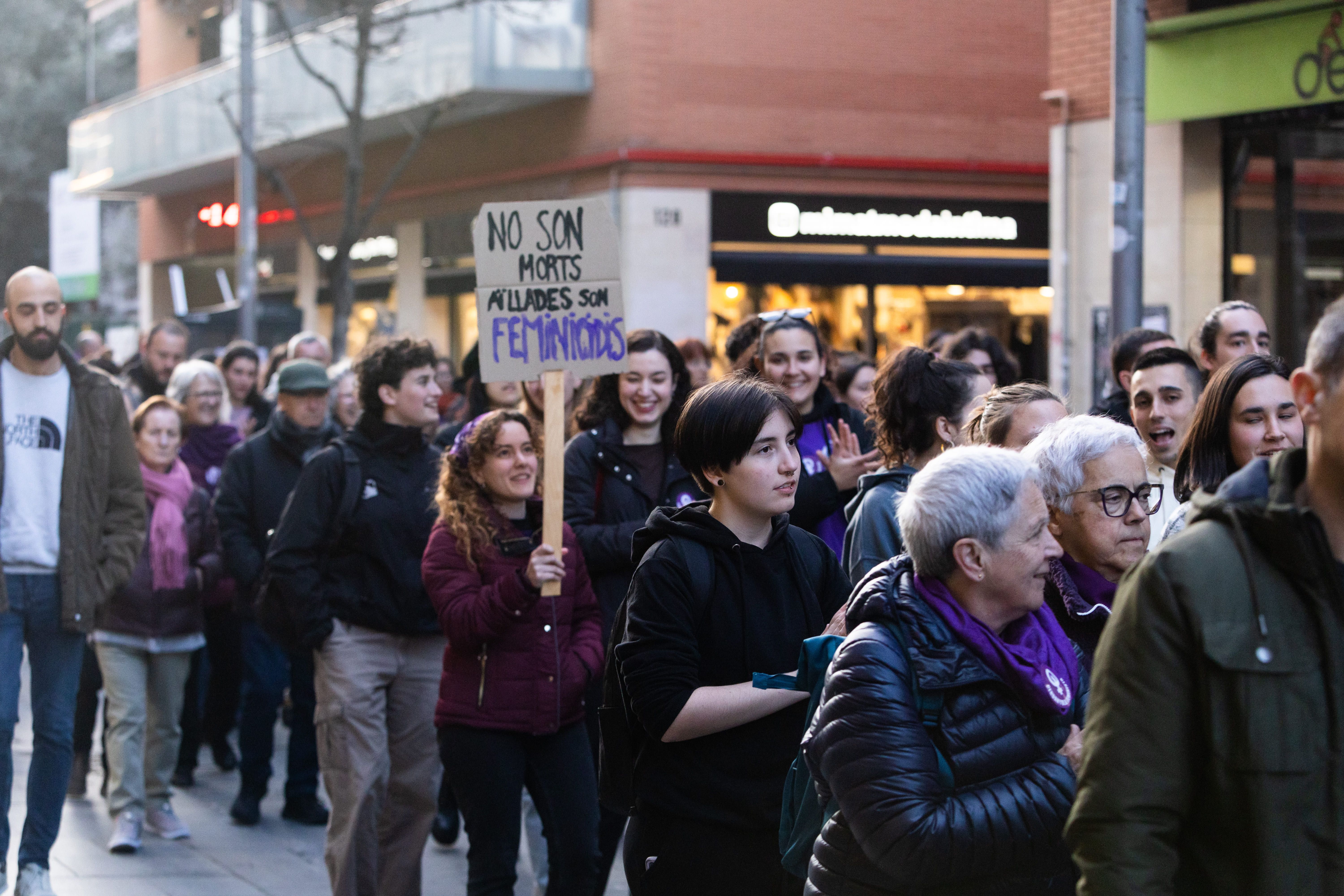 Manifestació feminista del 8M de 2024. FOTO: Arnau Padilla