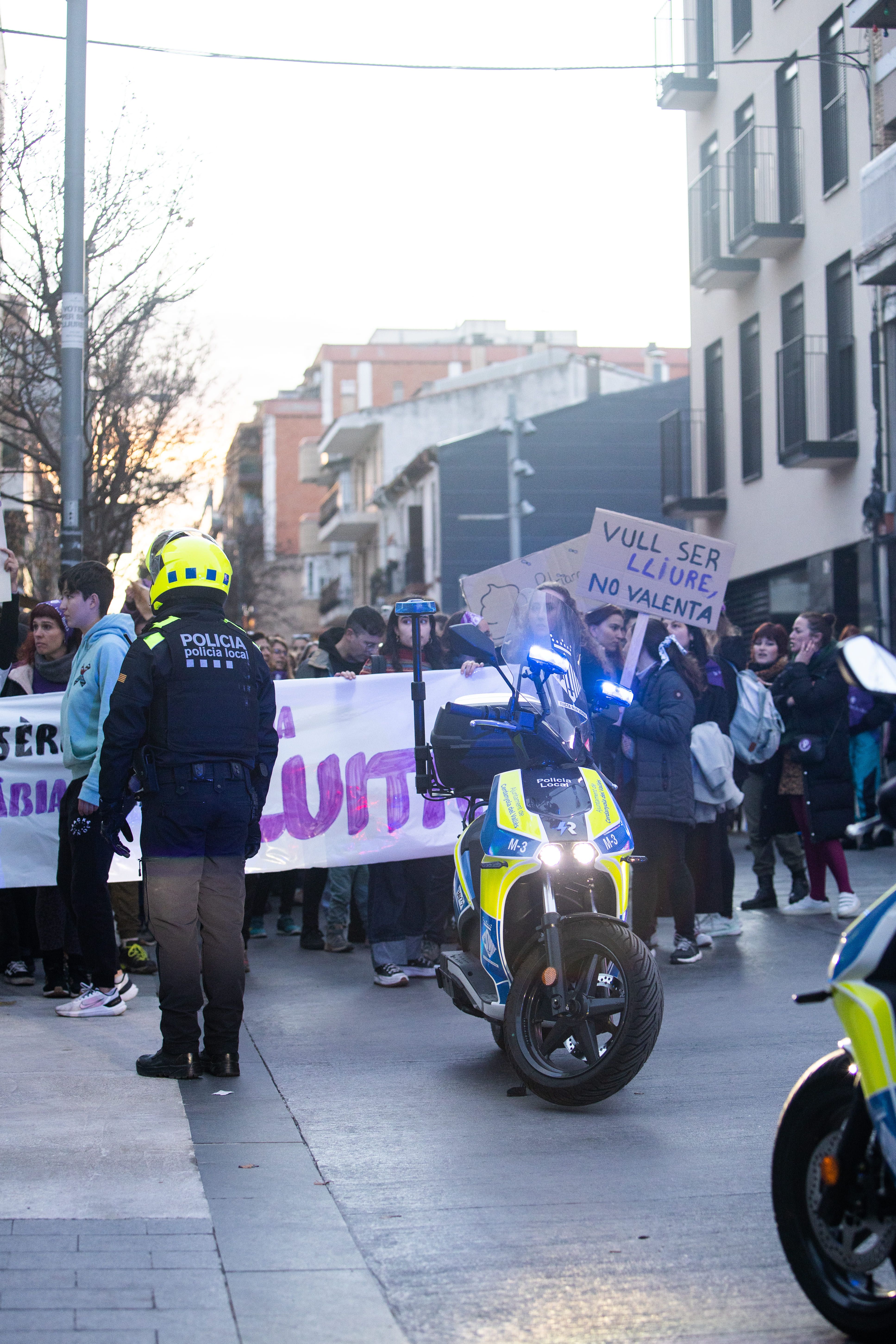 Manifestació feminista del 8M de 2024. FOTO: Arnau Padilla