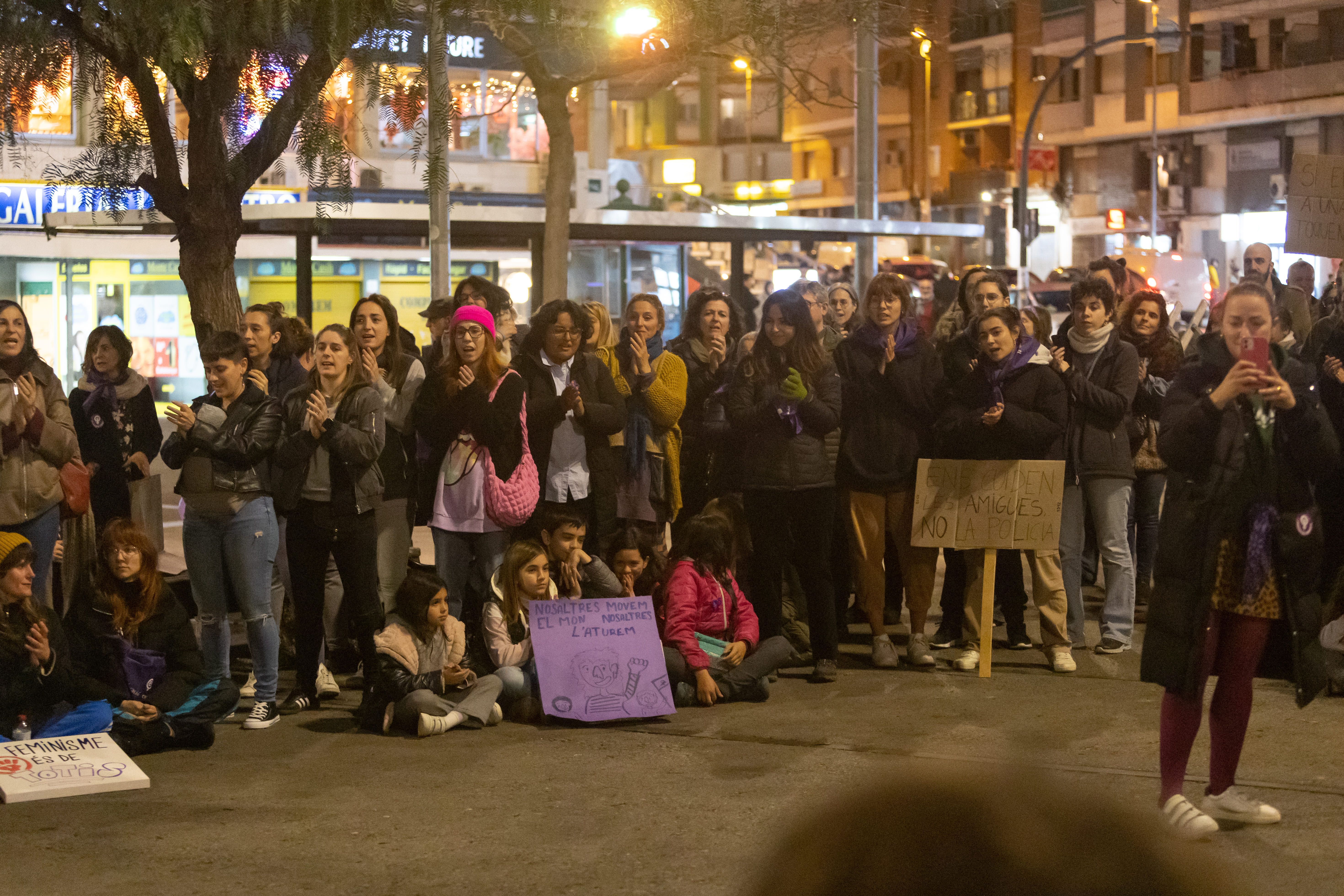 Manifestació feminista del 8M de 2024. FOTO: Arnau Padilla