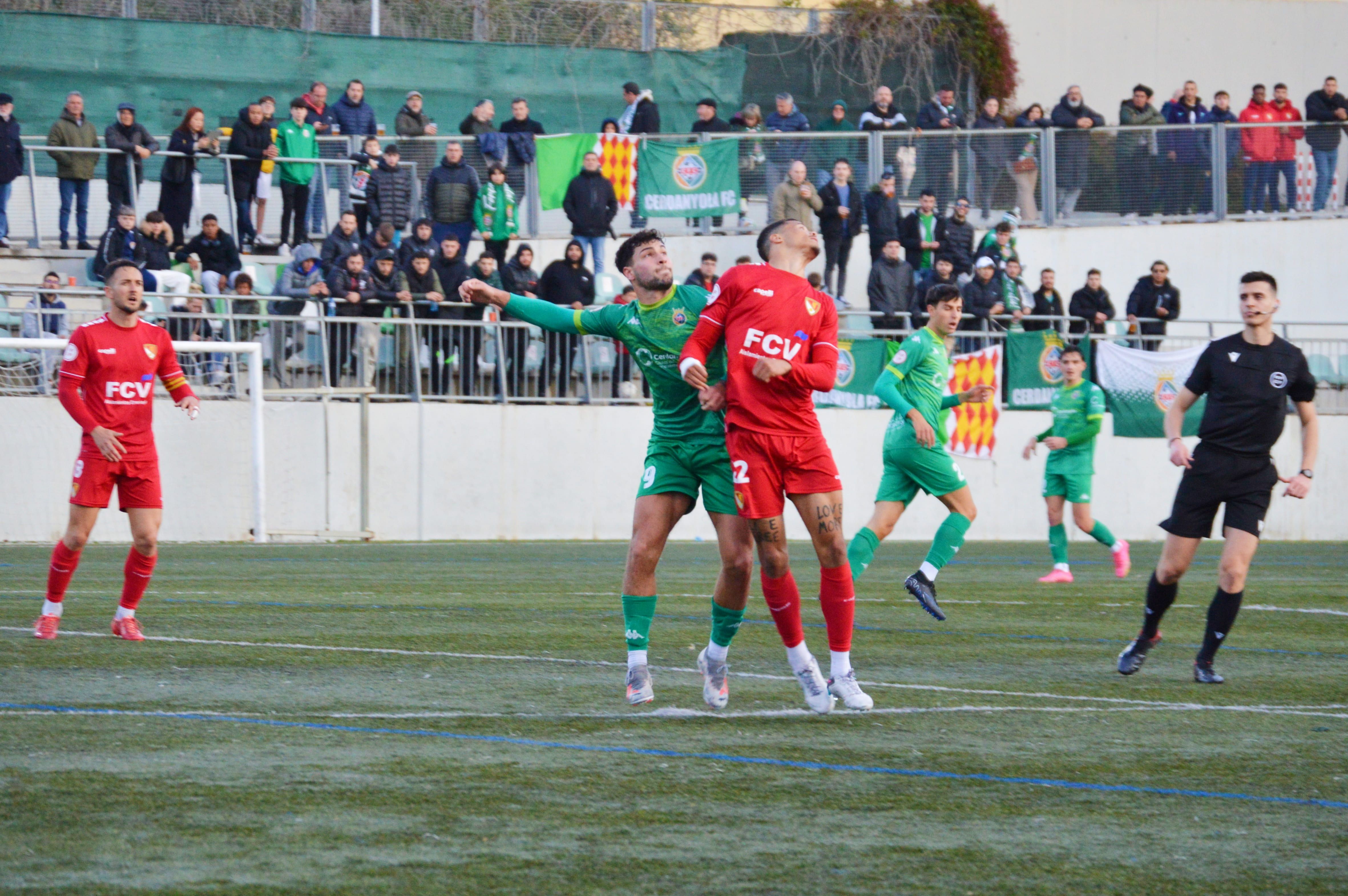 victòria del Cerdanyola FC contra Terrassa FC. FOTO: Nora MO