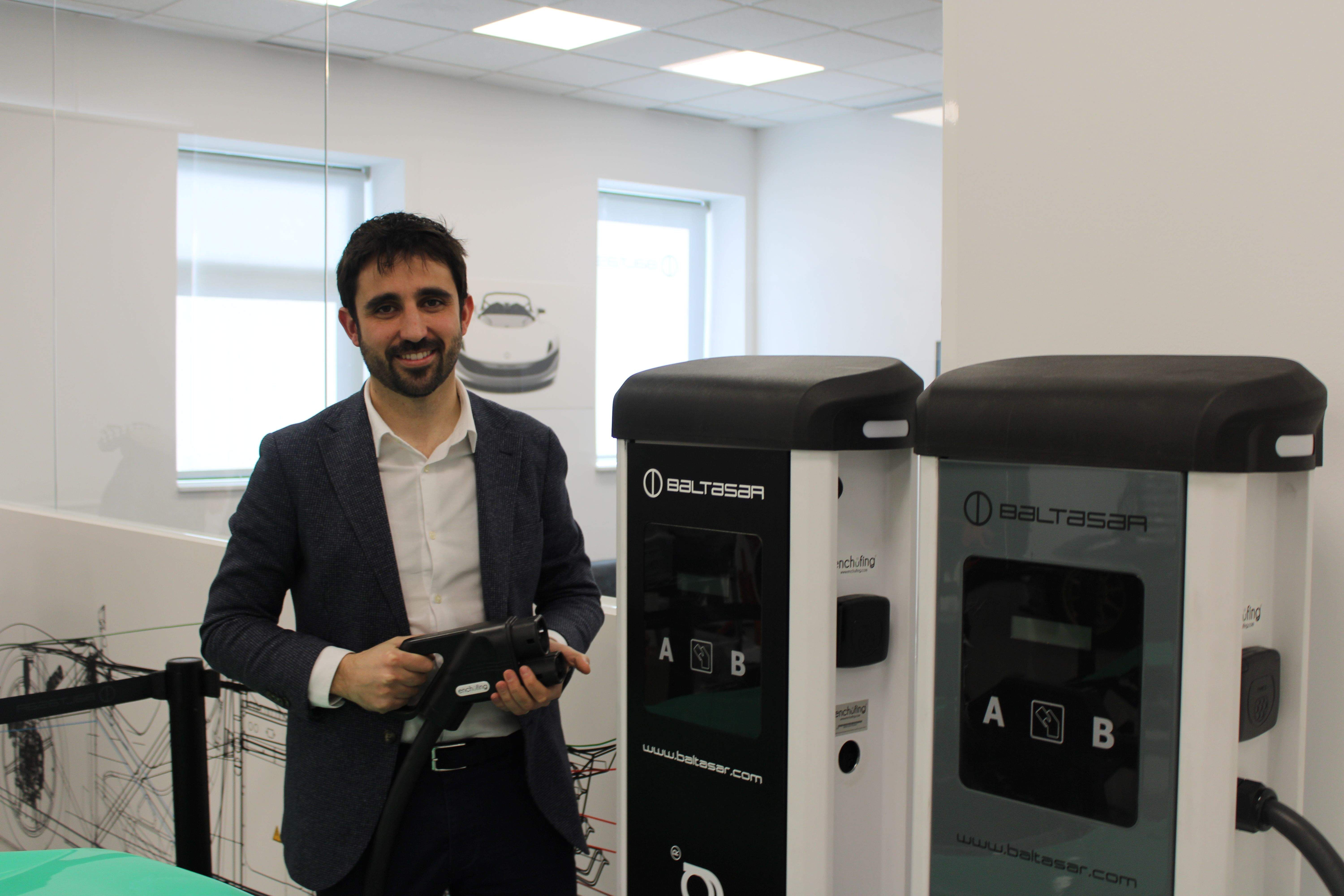 Baltasar López, fundador de l'empresa cerdanyolenca Enchufing. FOTO: Guillem Barrera
