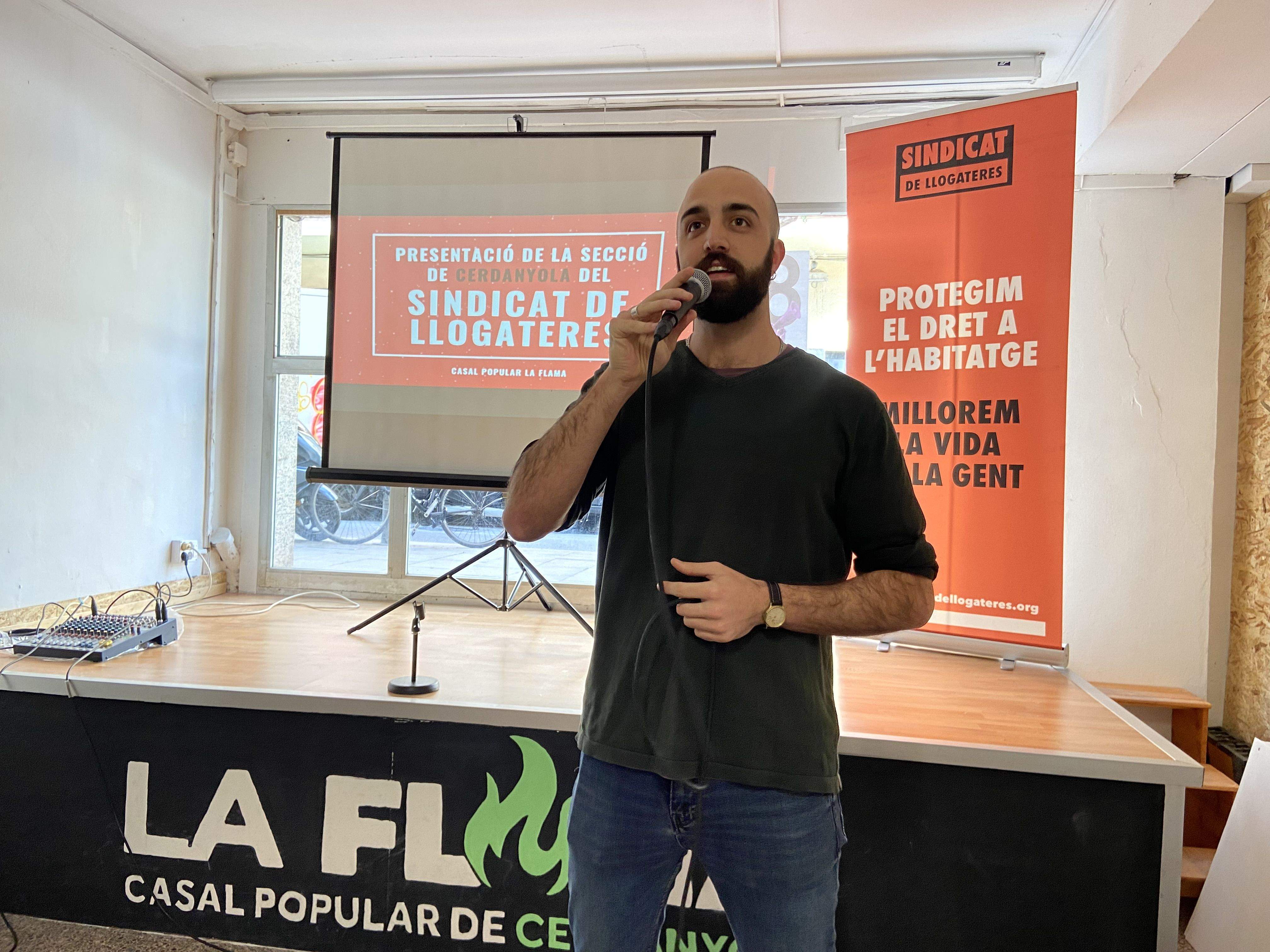 Presentació del Sindicat de Llogateres de Cerdanyola. FOTO: Nora MO