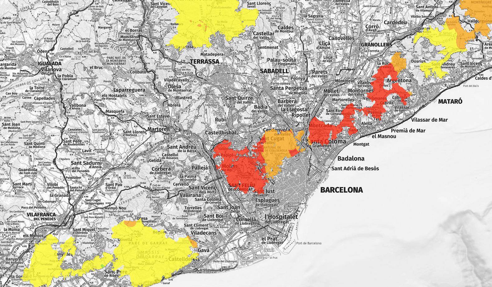 Mapa de vulnerabilitat