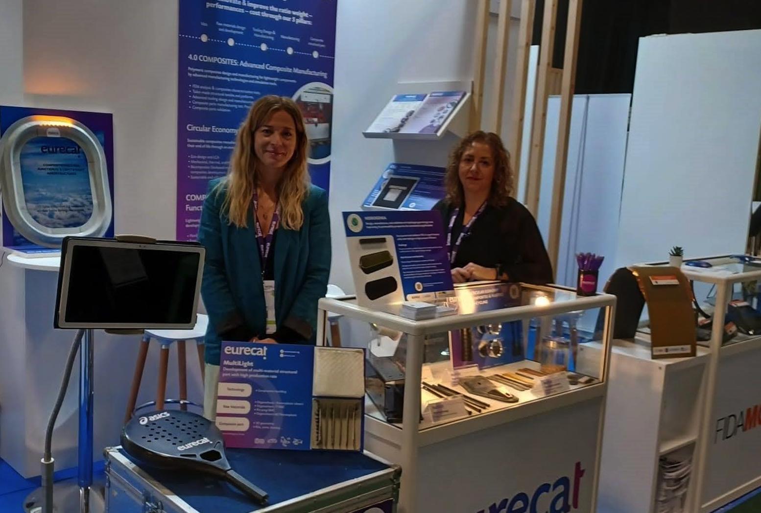 Eurecat a la fira JEC World de París. FOTO: Cedida Eurecat a la fira JEC World de París. FOTO: Cedida