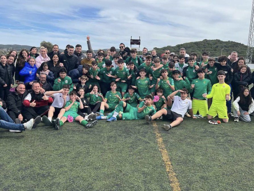 L'infantil A en el MIC 2024. FOTO: Cerdanyola Futbol Club