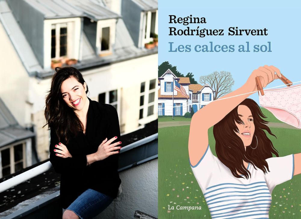 Regina Rodríguez Sirvent al Cafè amb lletres d'abril. FOTO: Cedida