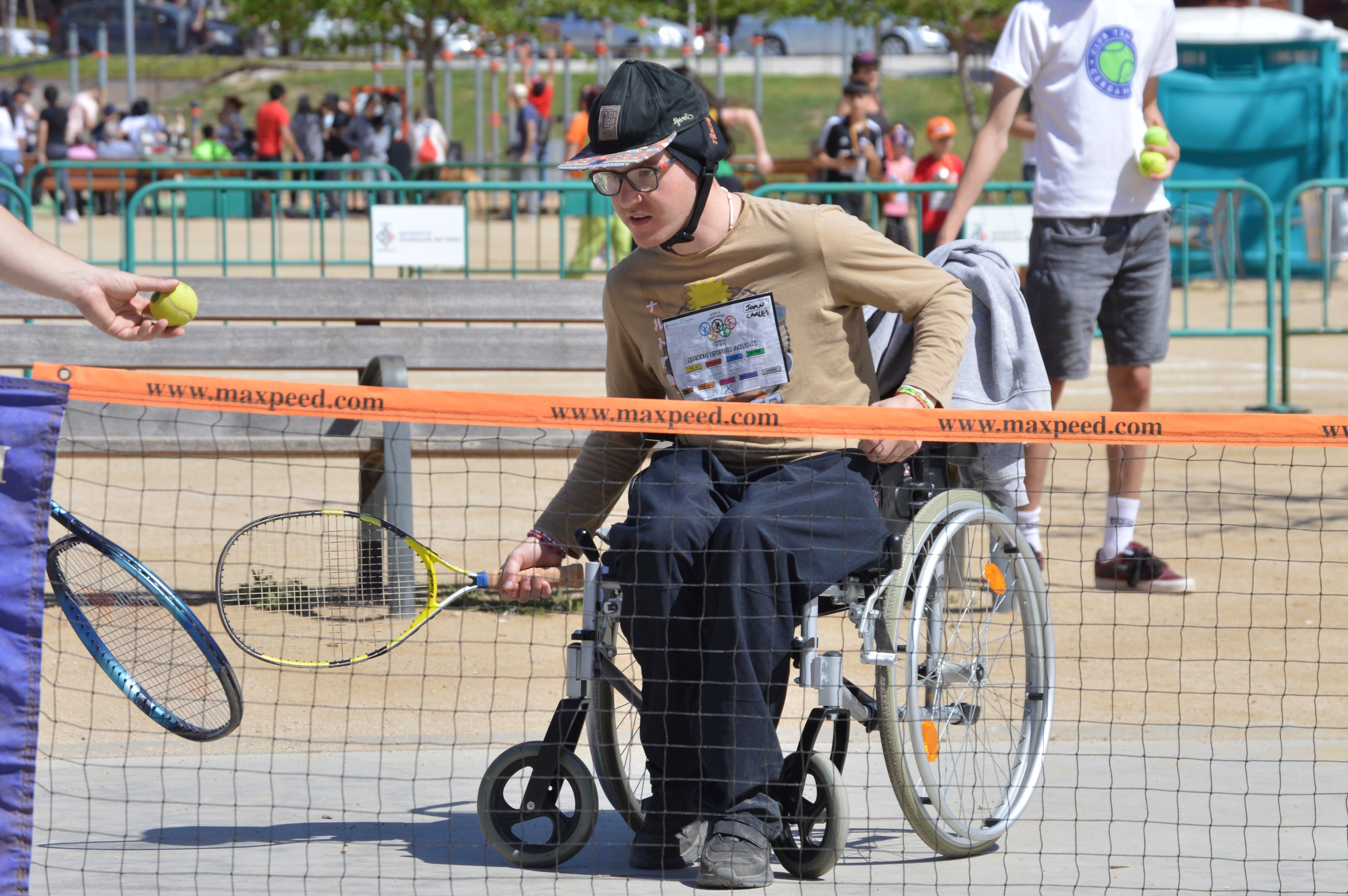 Les imatges de la Segona Festa de l'Esport Inclusiu. FOTO: Nora MO