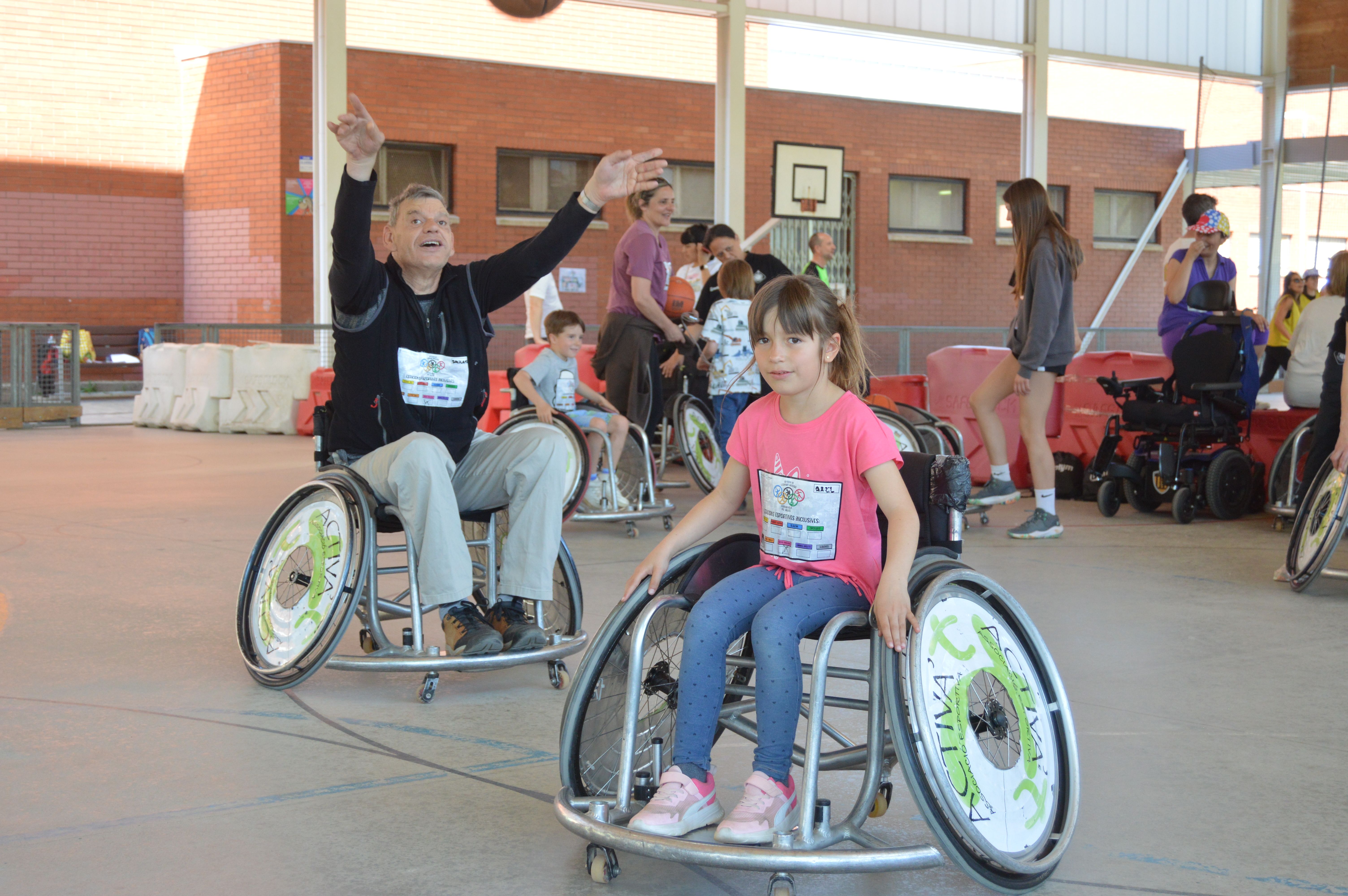 Les imatges de la Segona Festa de l'Esport Inclusiu. FOTO: Nora MO