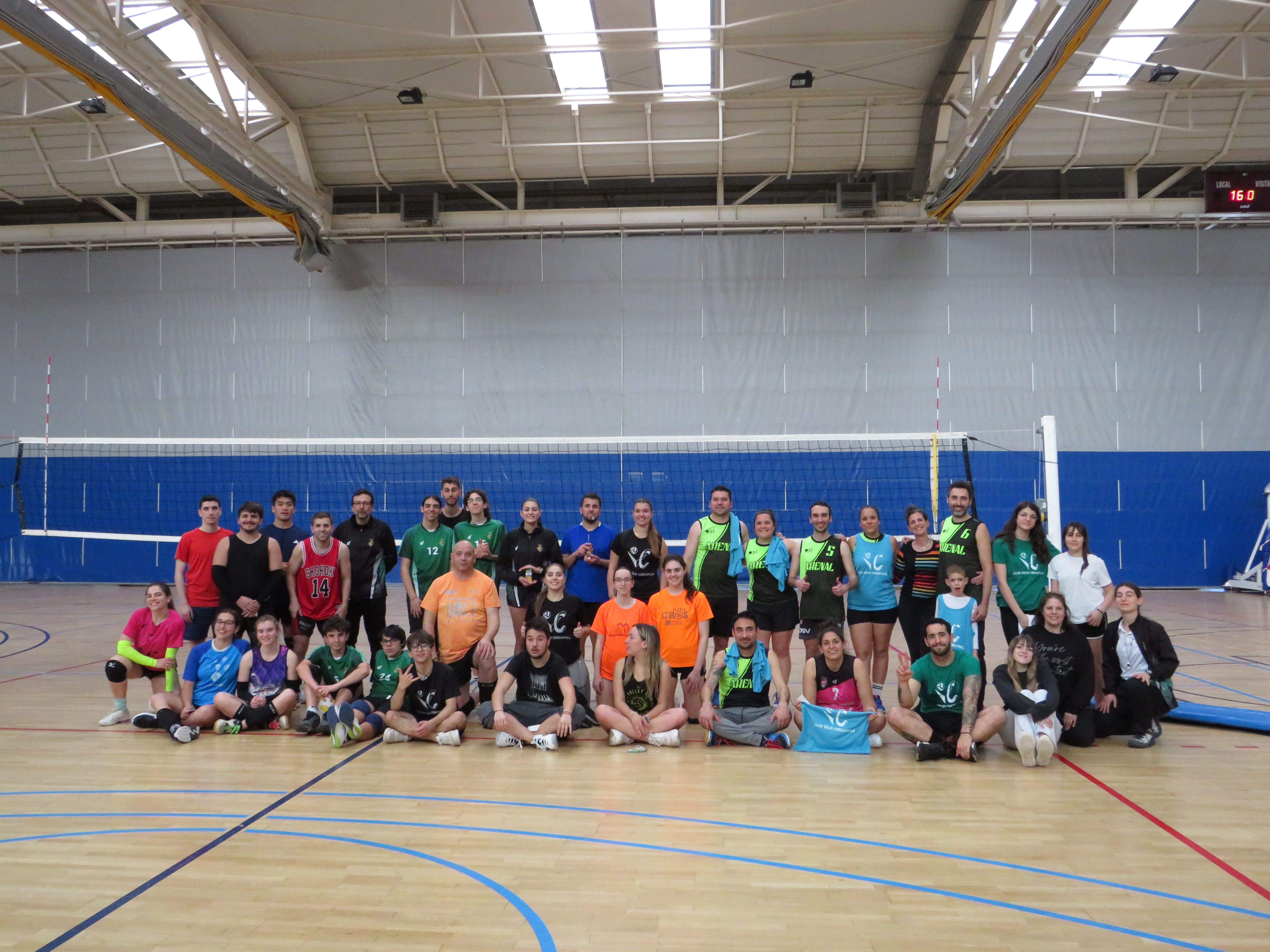 1r Torneig Popular Vòlei Cerdanyola. FOTO: Cedida