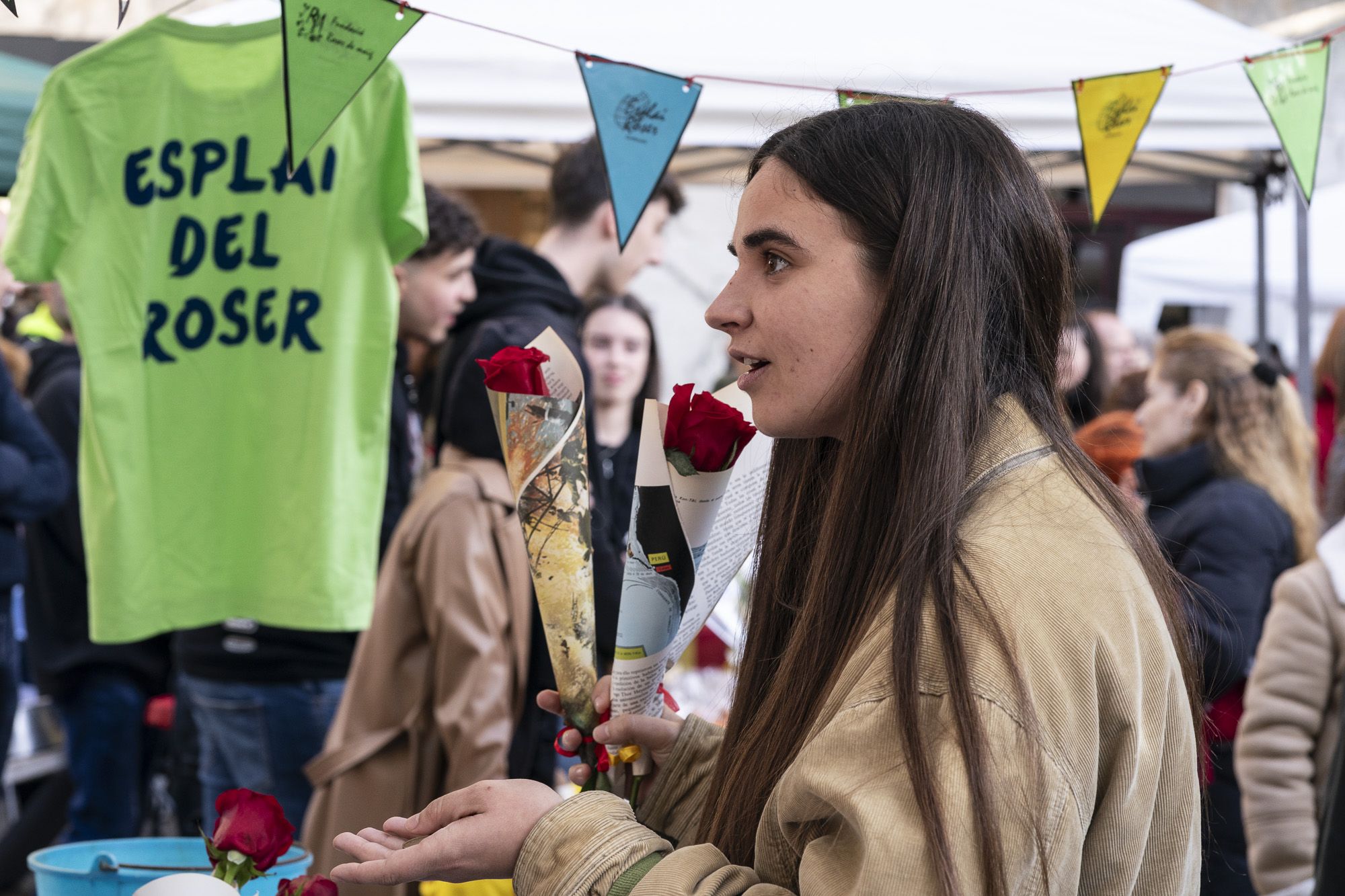 Sant Jordi 2024. FOTO: Mireia Comas