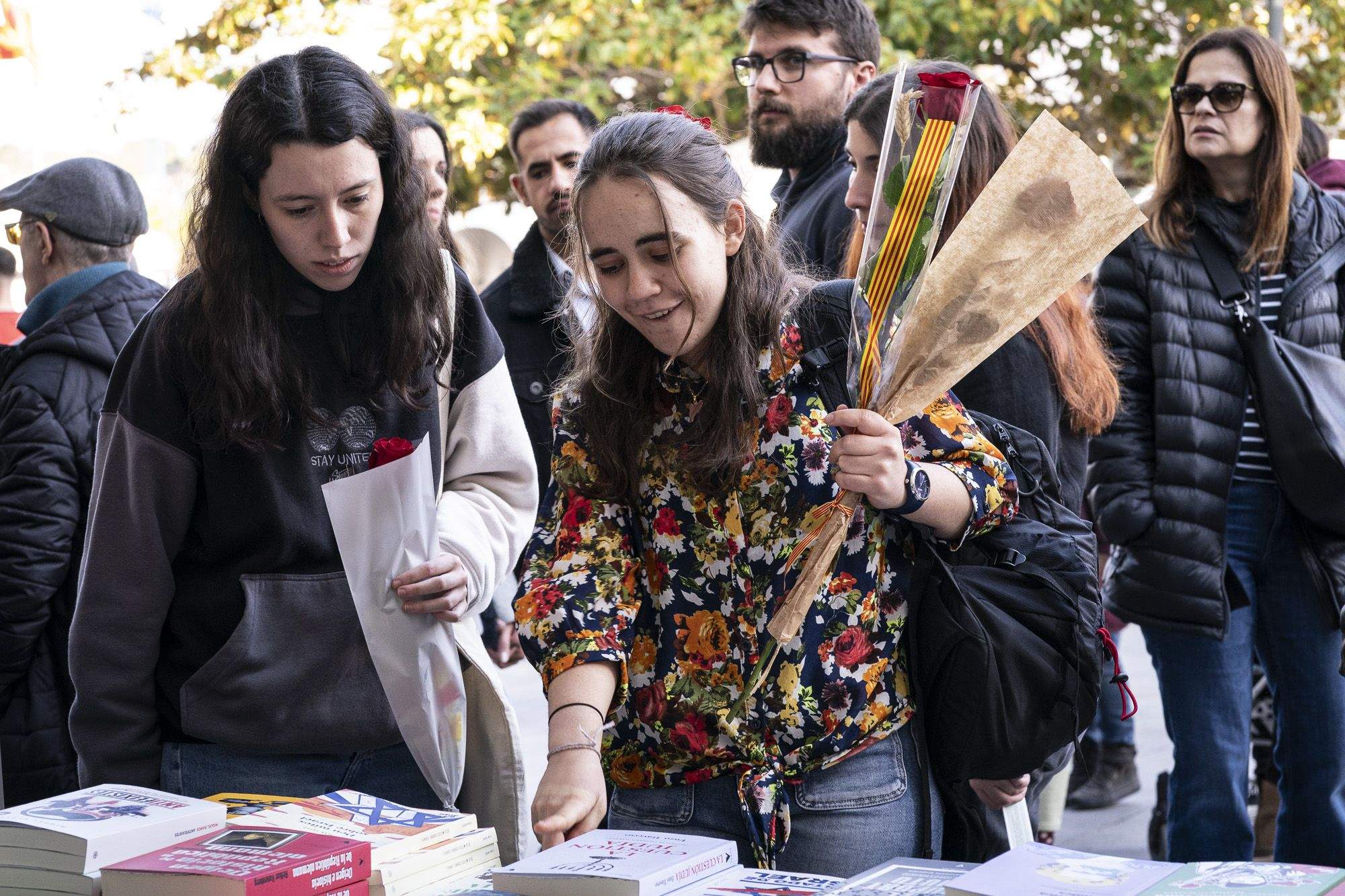 Sant Jordi 2024 a Cerdanyola. FOTO: Mireia Comas