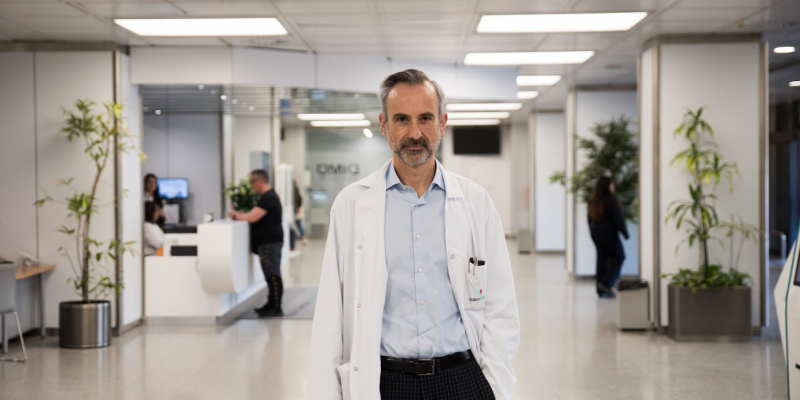 El doctor Joan Izquierdo, gerent de l'Hospital Universitari General de Catalunya FOTO: Bernat Millet