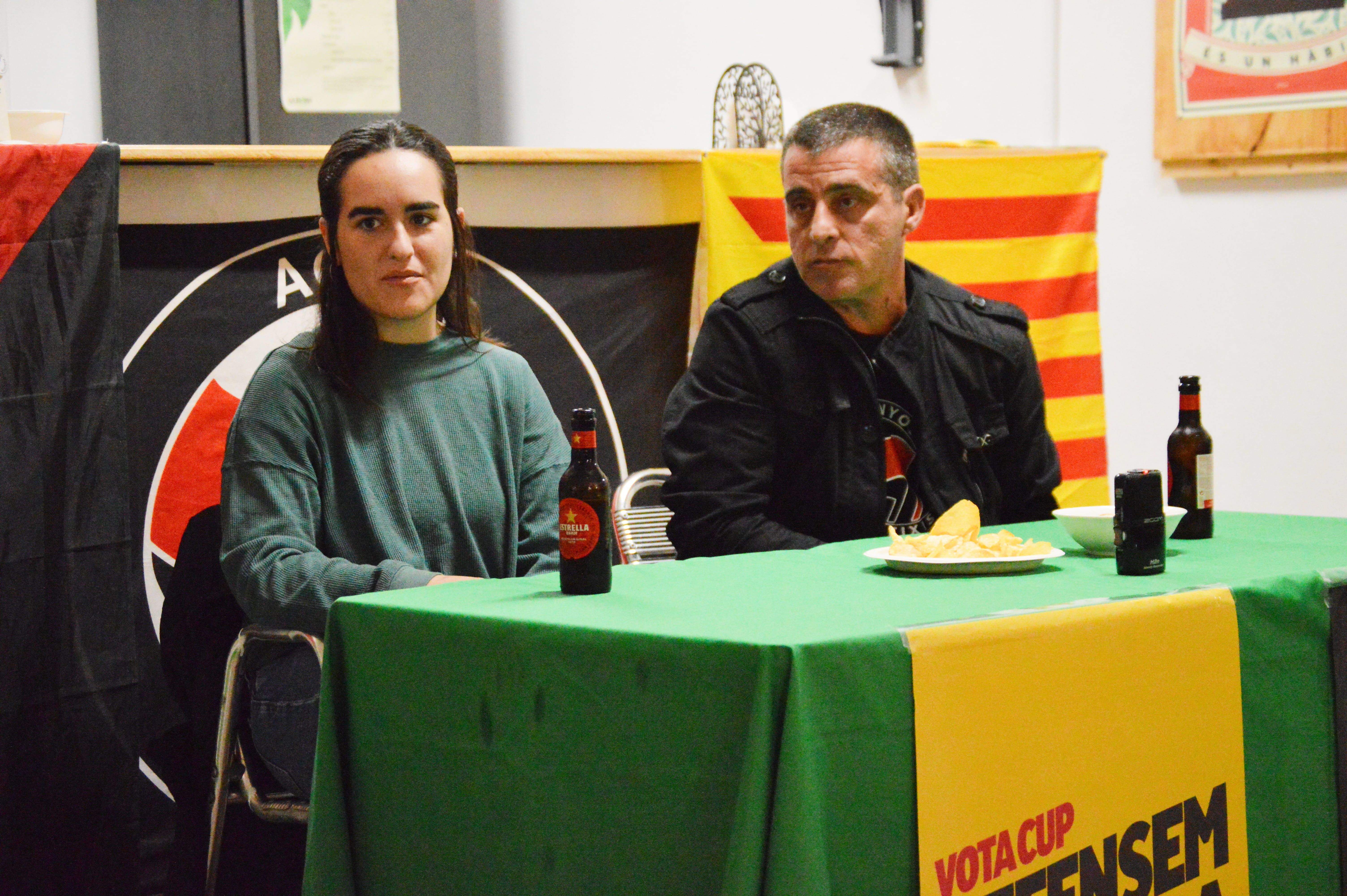 La Cup en campanya electoral a Cerdanyola. FOTO: Nora MO