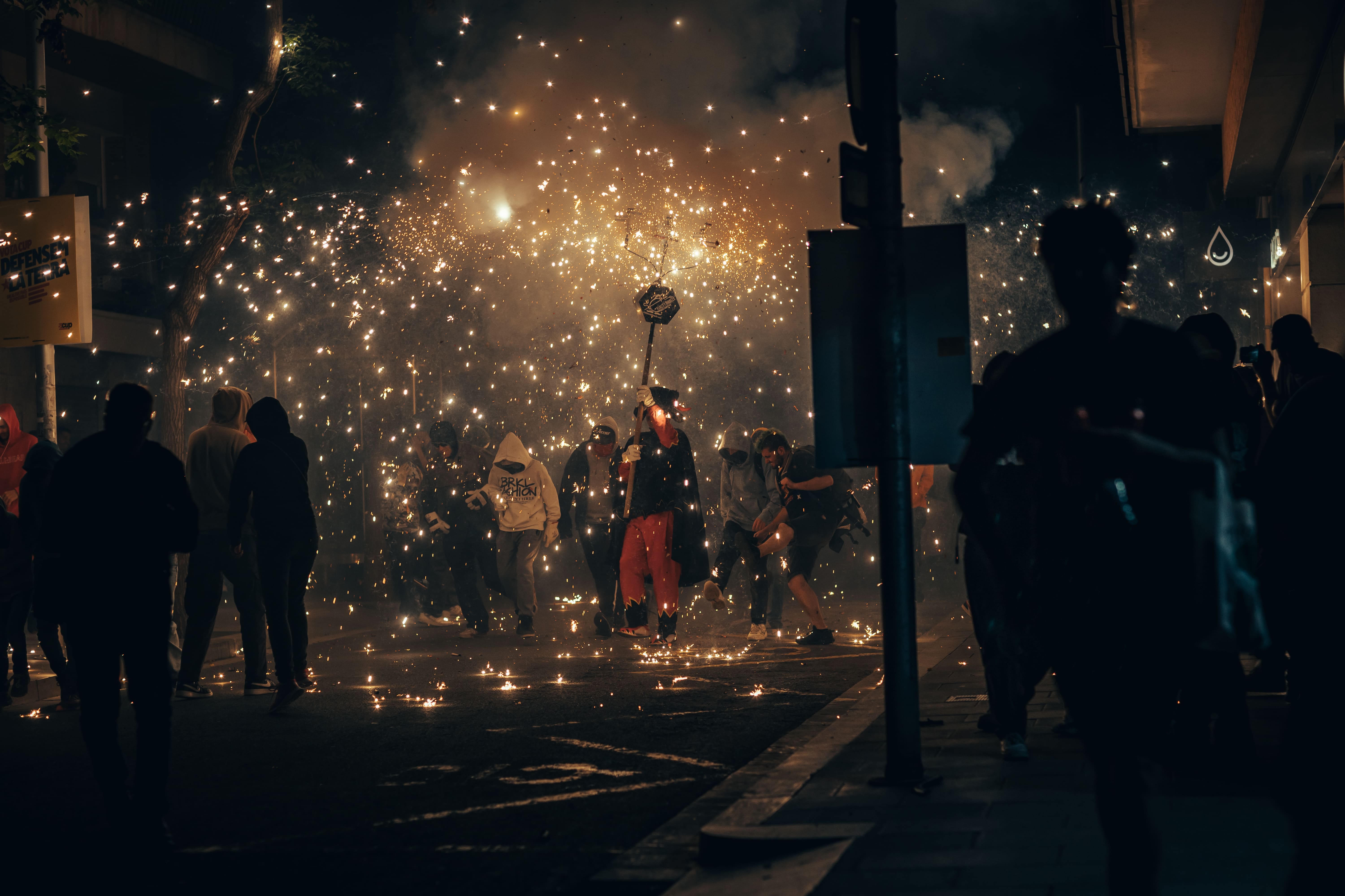 Correfoc Roser de Maig 2024. FOTO: Arnau Padilla