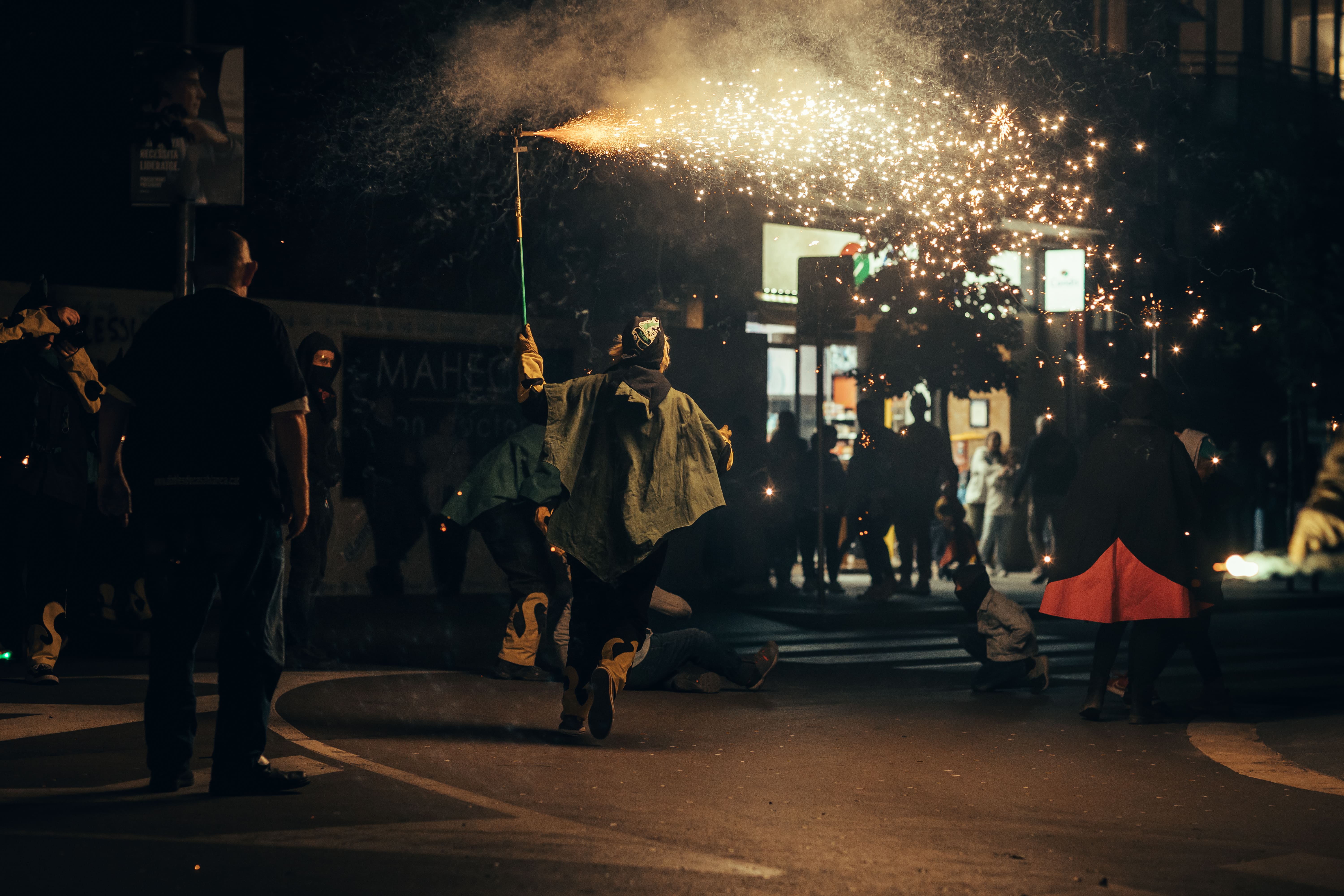 Correfoc Roser de Maig 2024. FOTO: Arnau Padilla