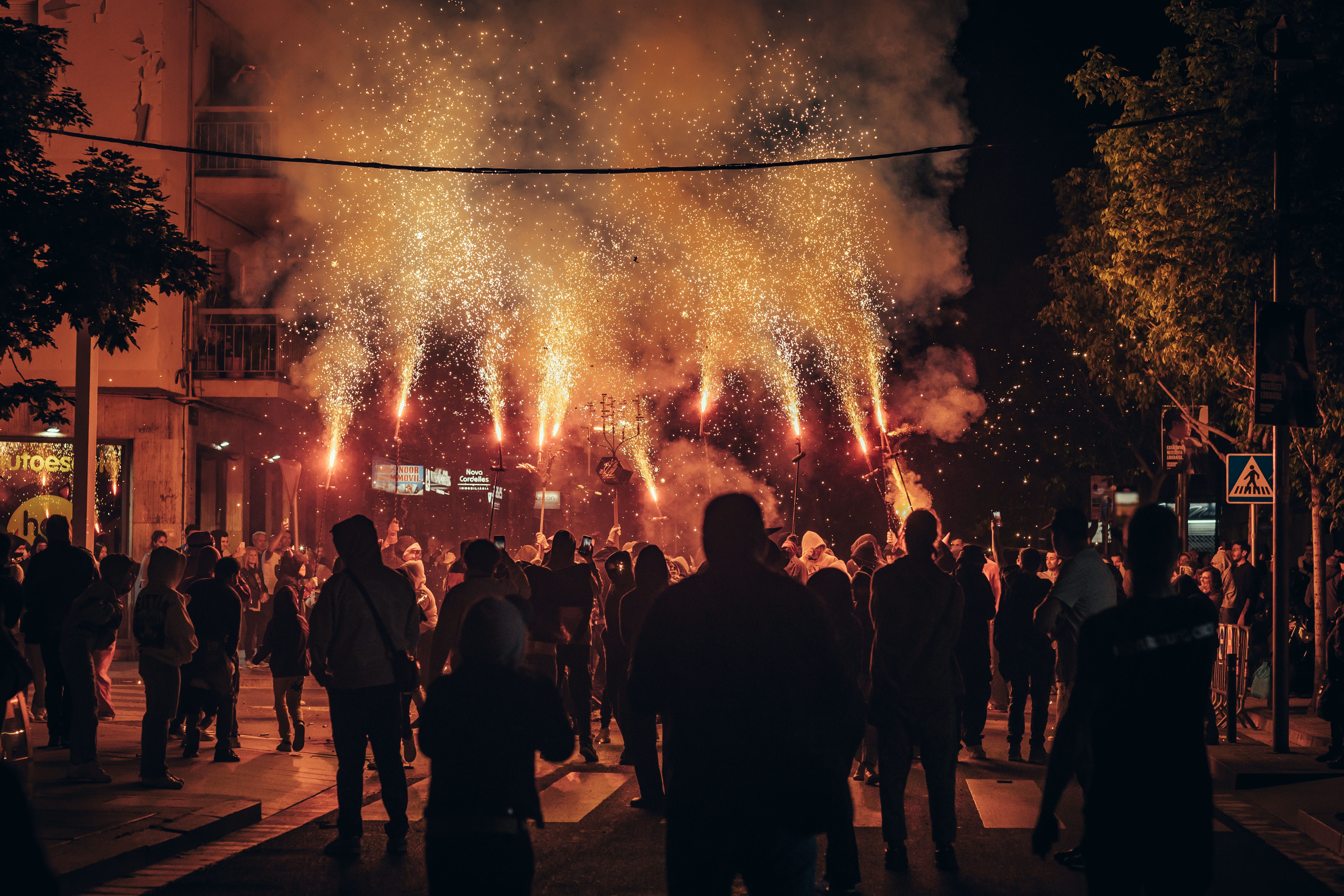 Correfoc Roser de Maig 2024. FOTO: Arnau Padilla