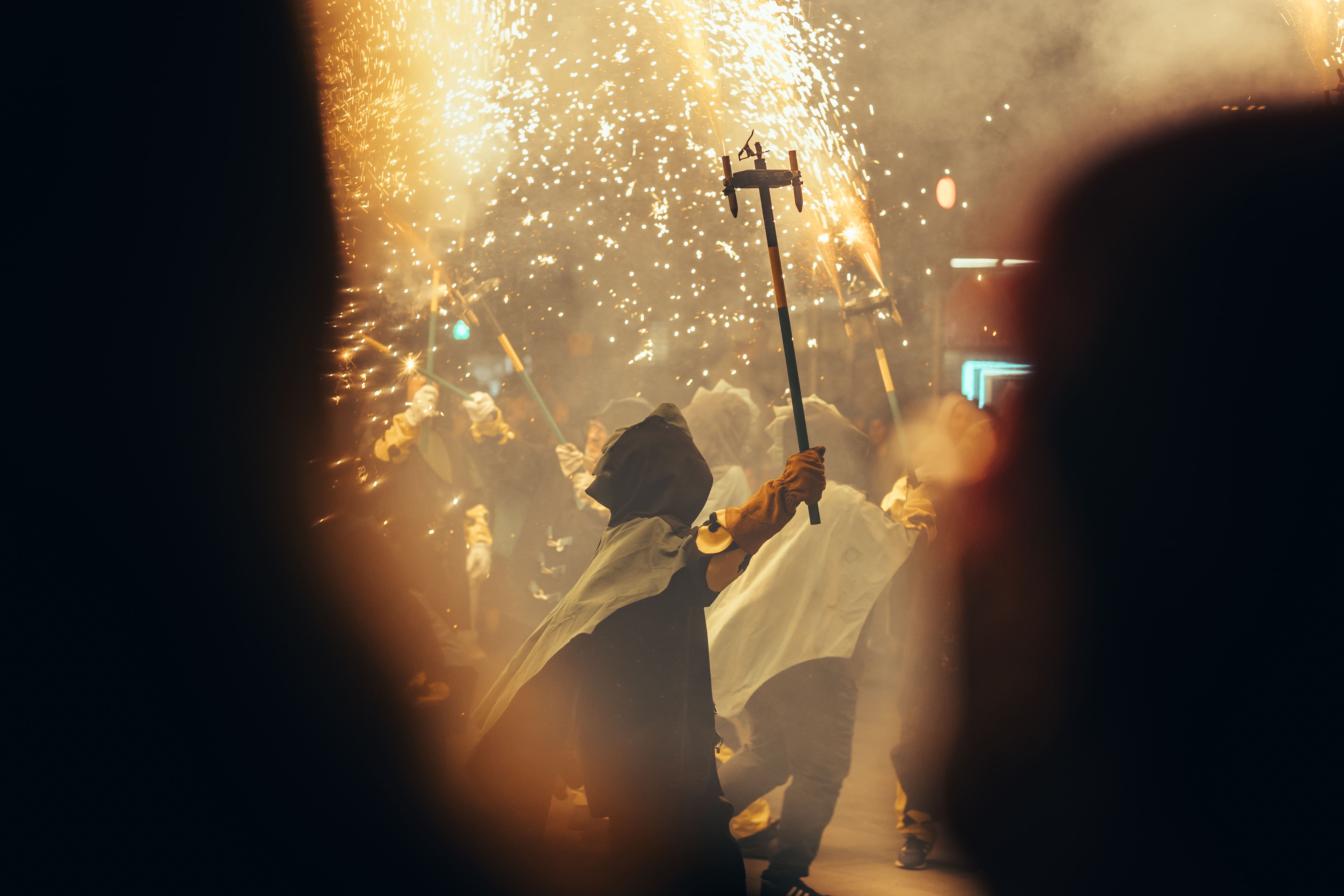 Correfoc Roser de Maig 2024. FOTO: Arnau Padilla