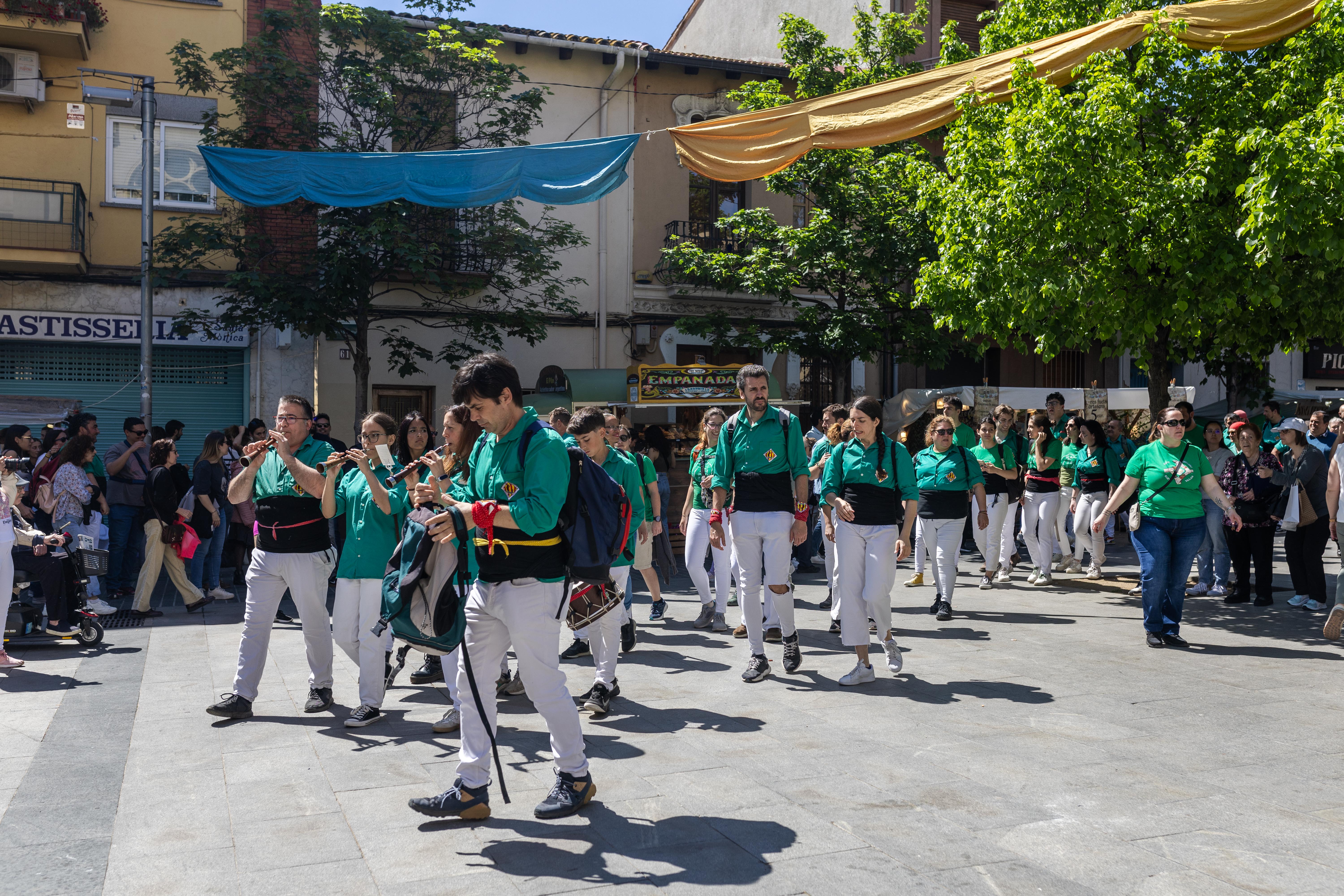 Diada castellera del Roser de Maig. FOTO: Arnau Padilla