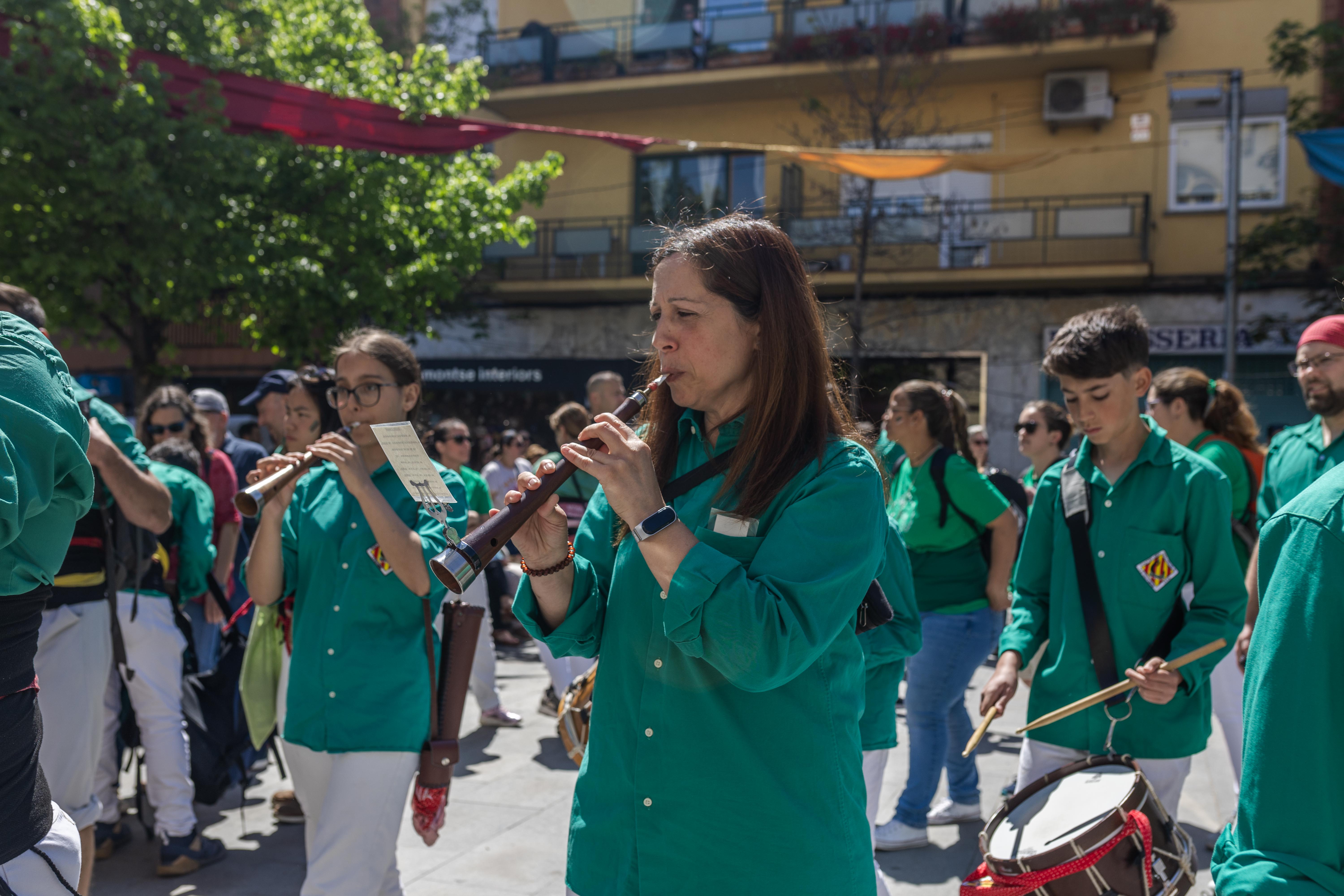 Diada castellera del Roser de Maig. FOTO: Arnau Padilla