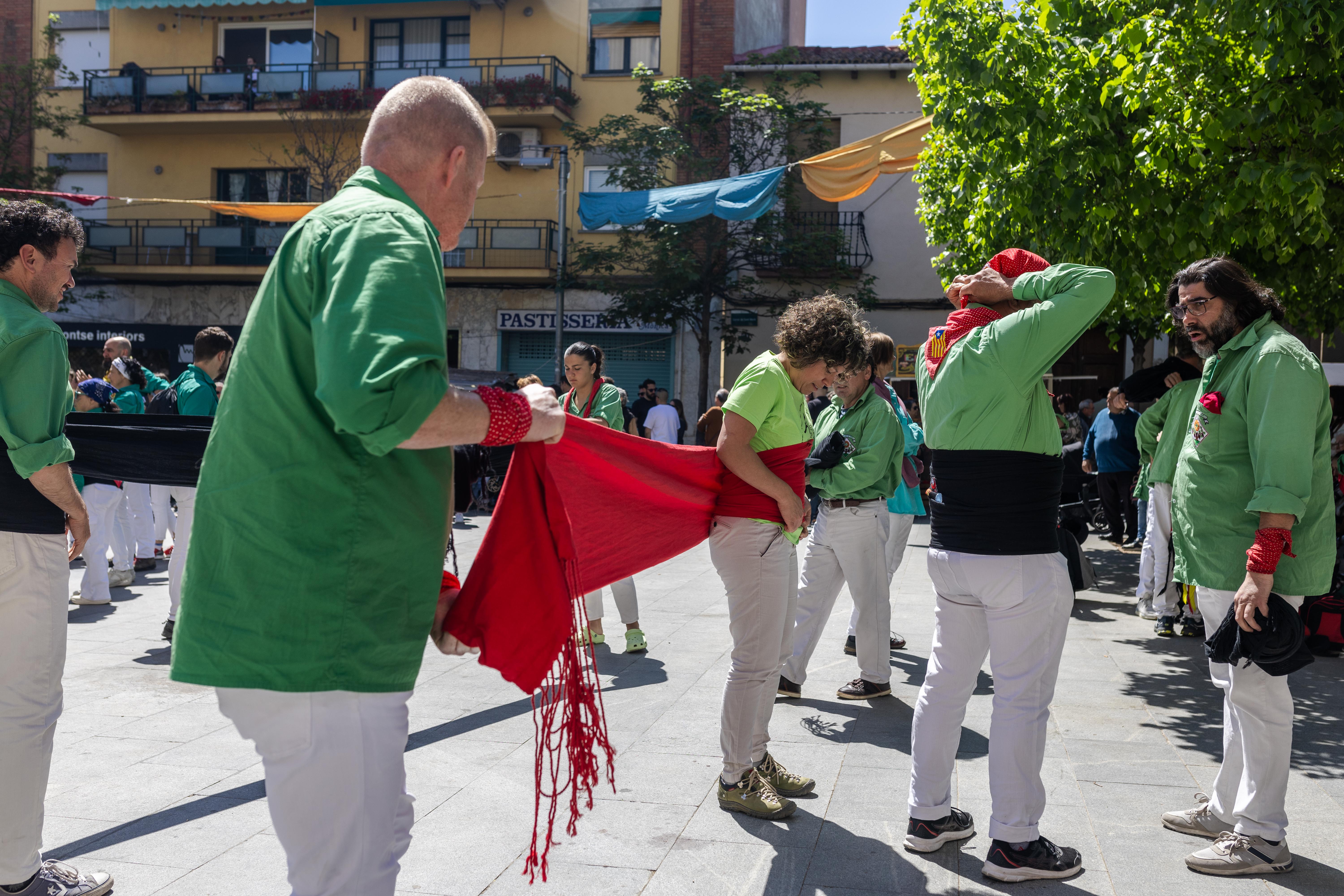 Diada castellera del Roser de Maig. FOTO: Arnau Padilla