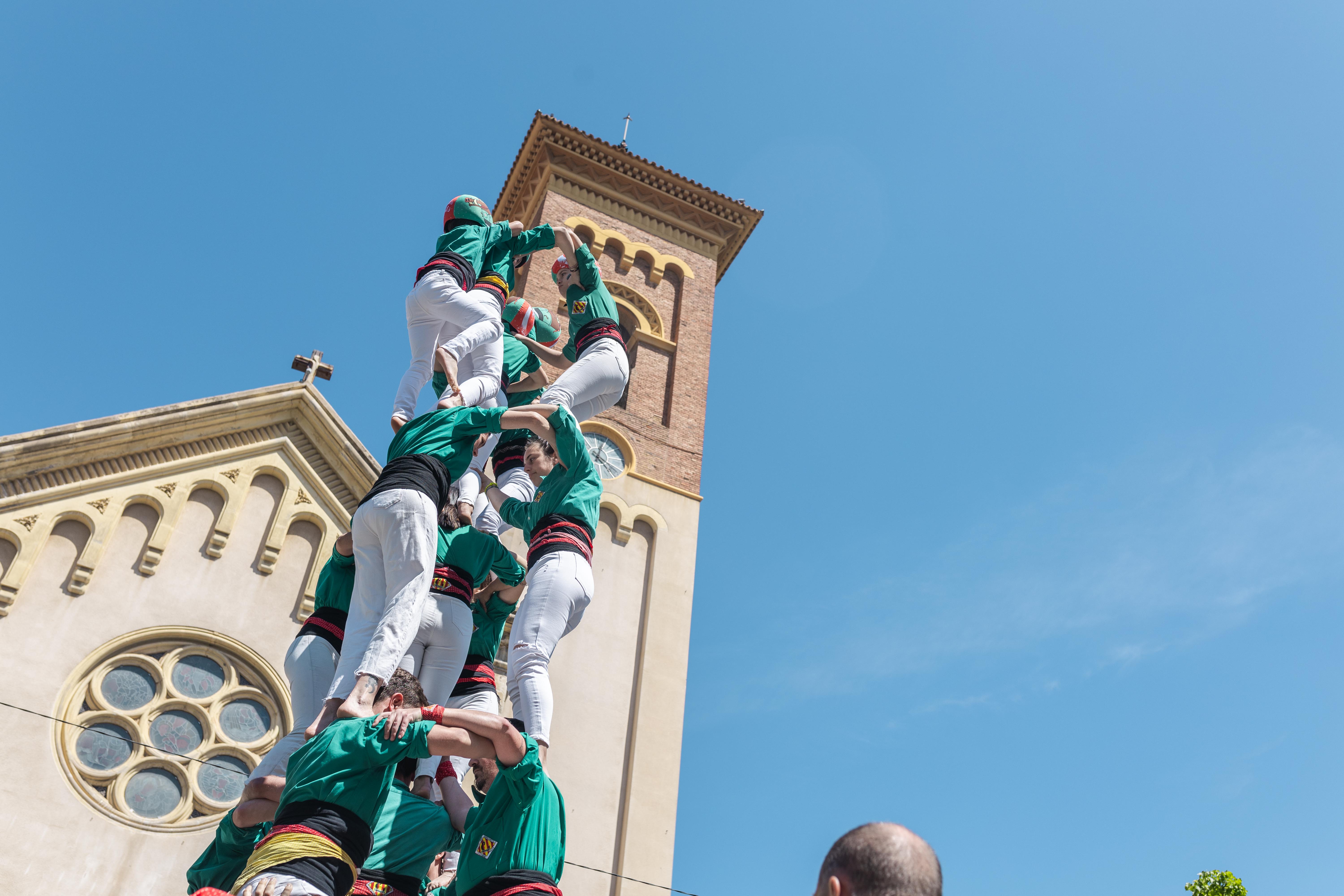 Diada castellera del Roser de Maig. FOTO: Arnau Padilla