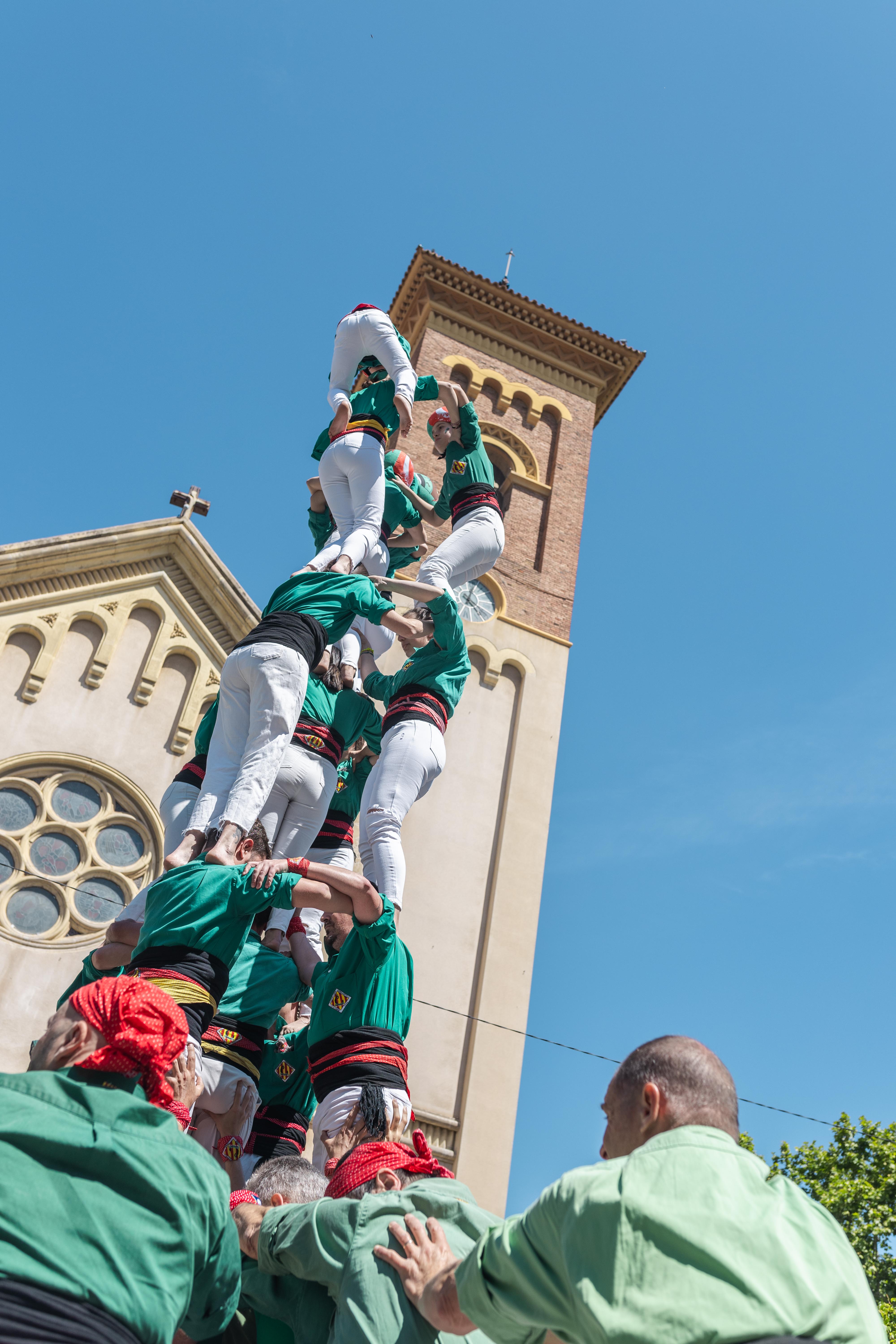 Diada castellera del Roser de Maig. FOTO: Arnau Padilla