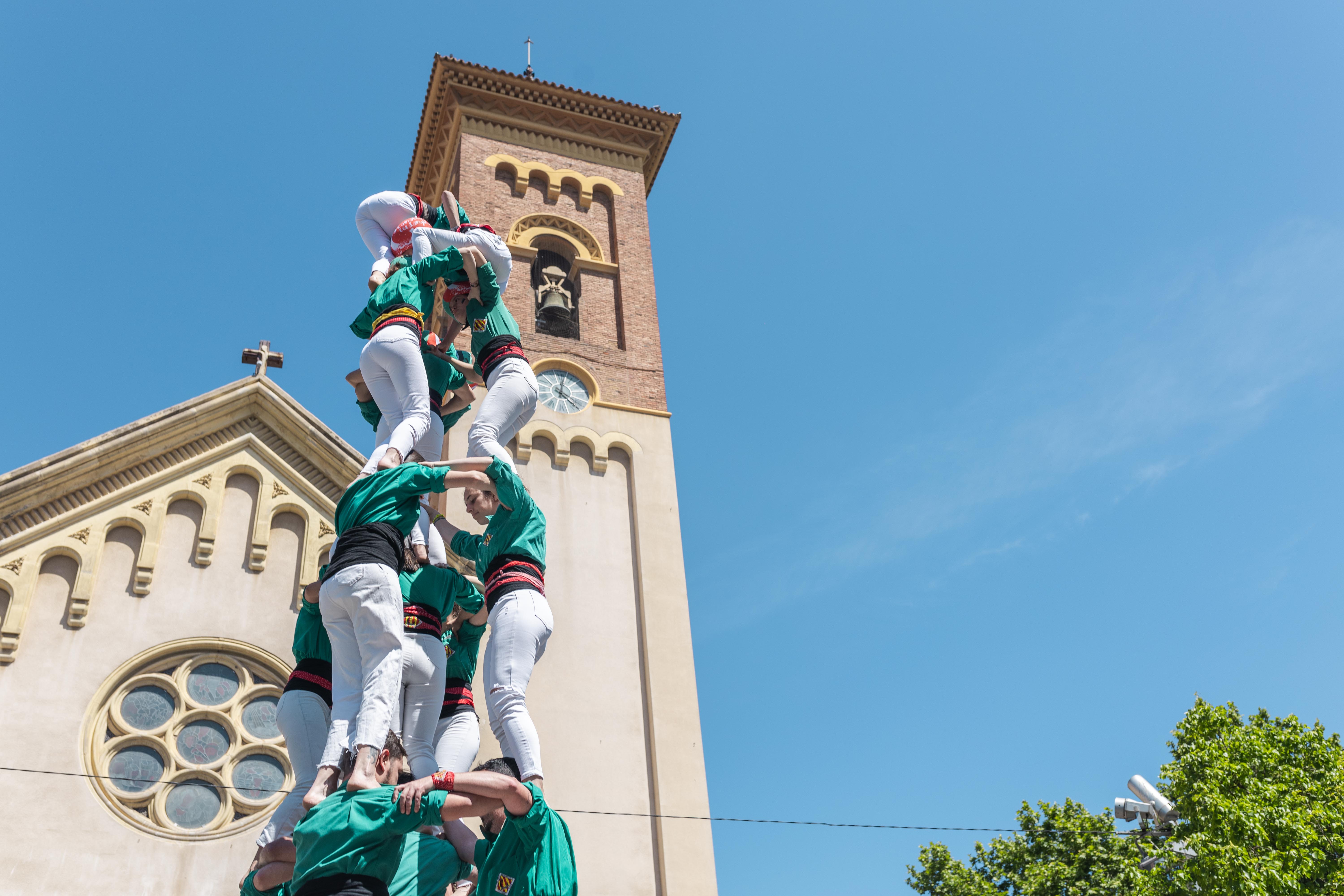 Diada castellera del Roser de Maig. FOTO: Arnau Padilla