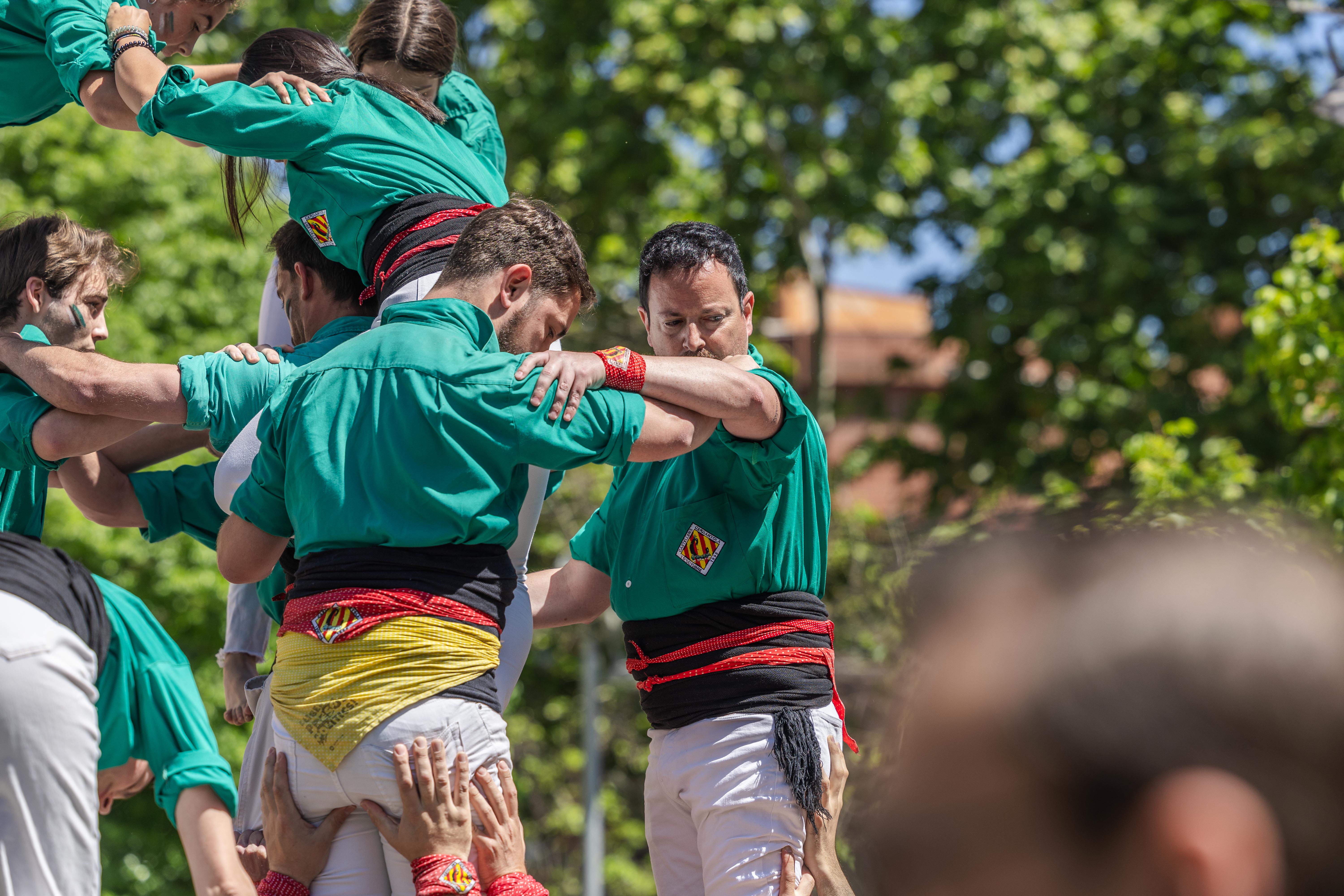 Diada castellera del Roser de Maig. FOTO: Arnau Padilla
