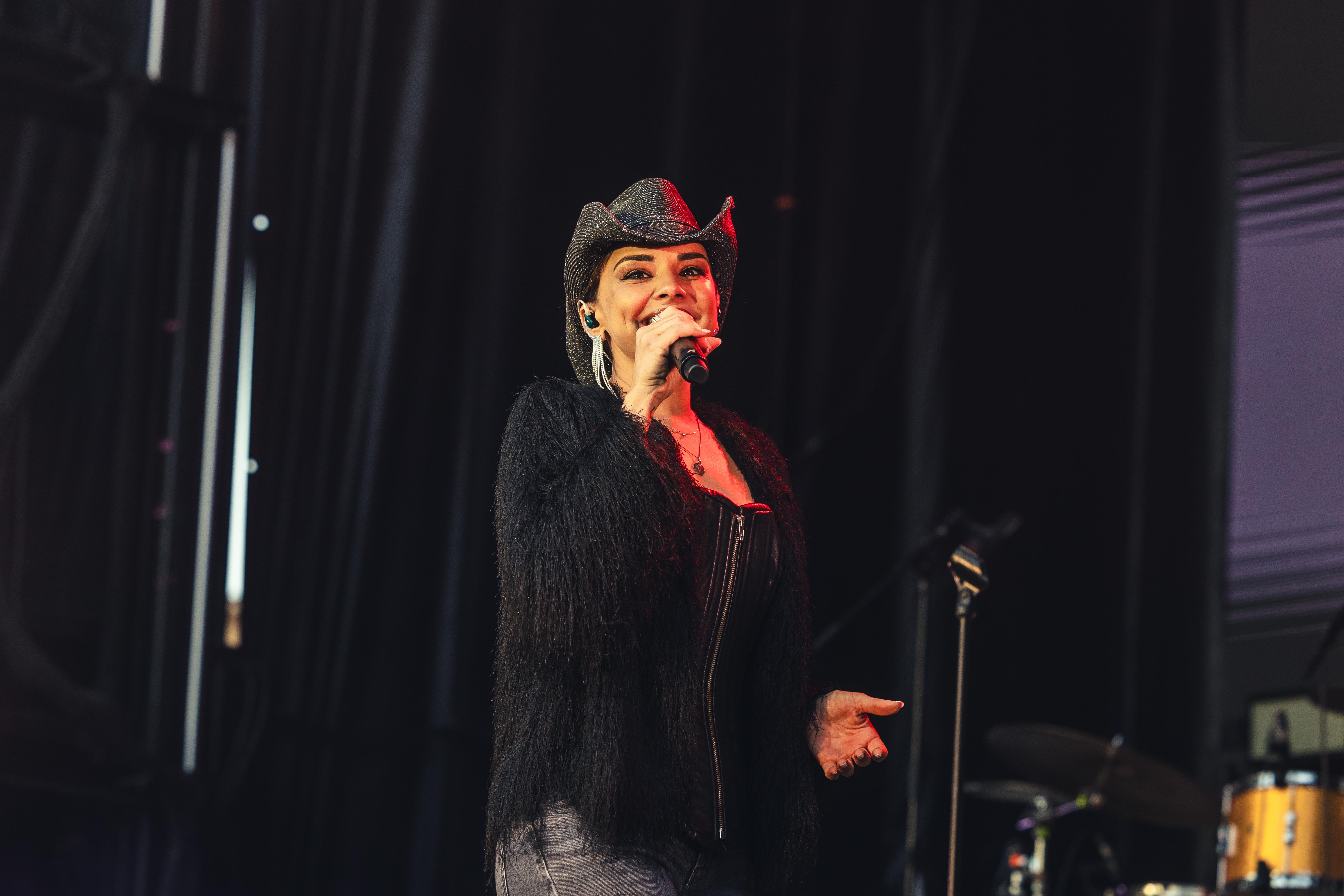 Concert de Chenoa al Turonet. FOTO: Arnau Padilla