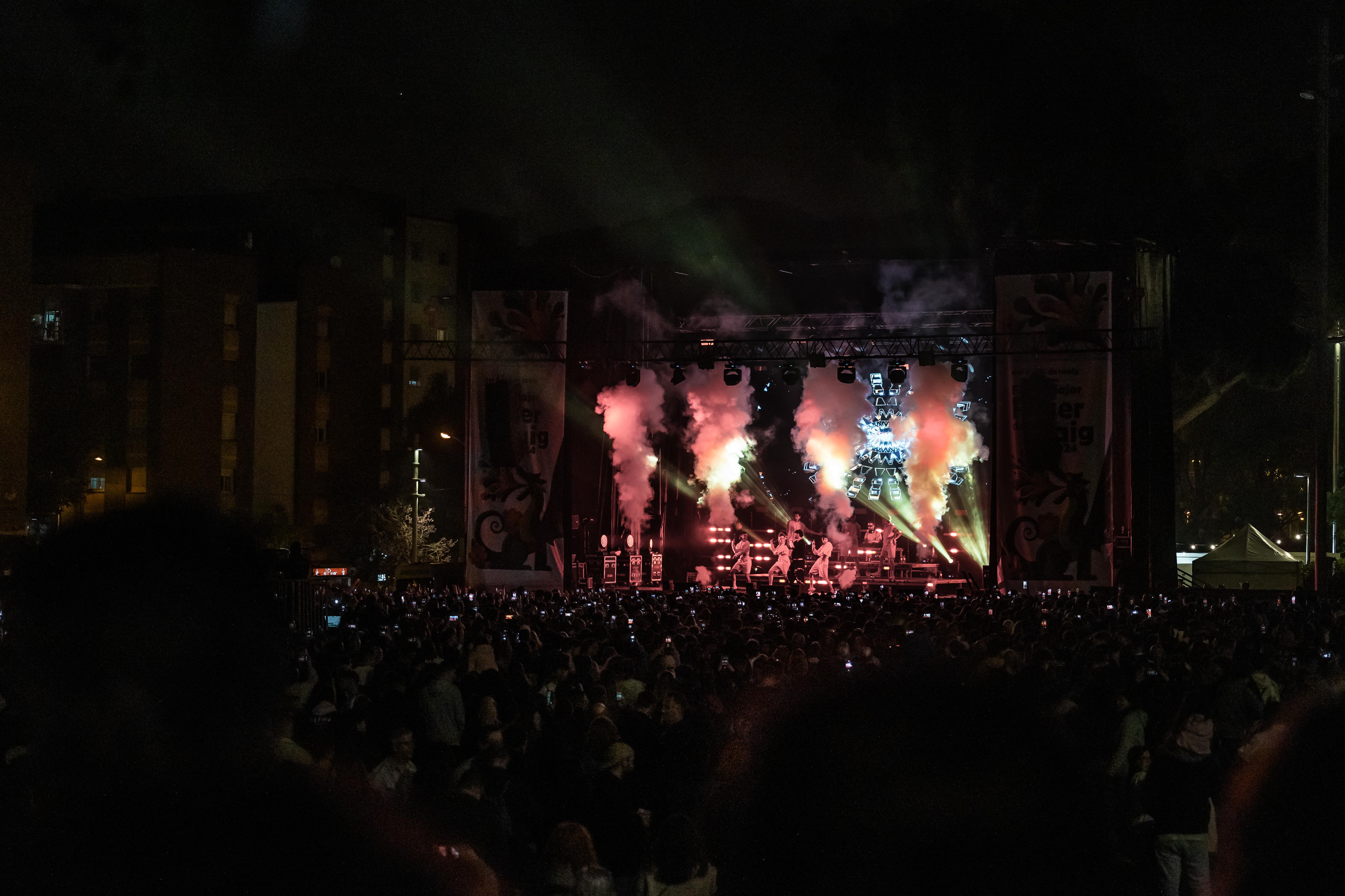 Concert d'Abraham Mateo al Turonet. FOTO: Arnau Padilla