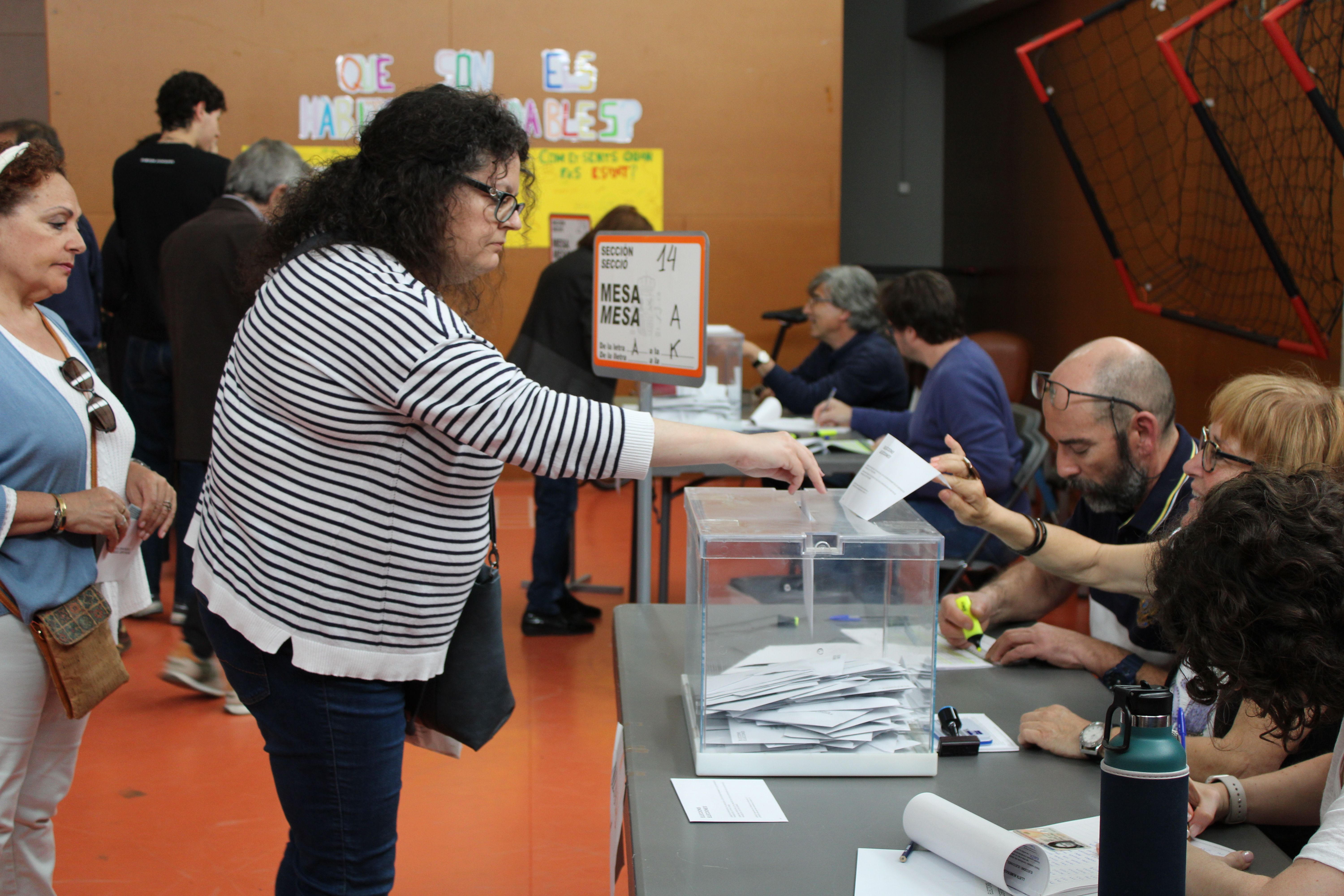 Eleccions al Parlament 2024. FOTO: Guillem Barrera