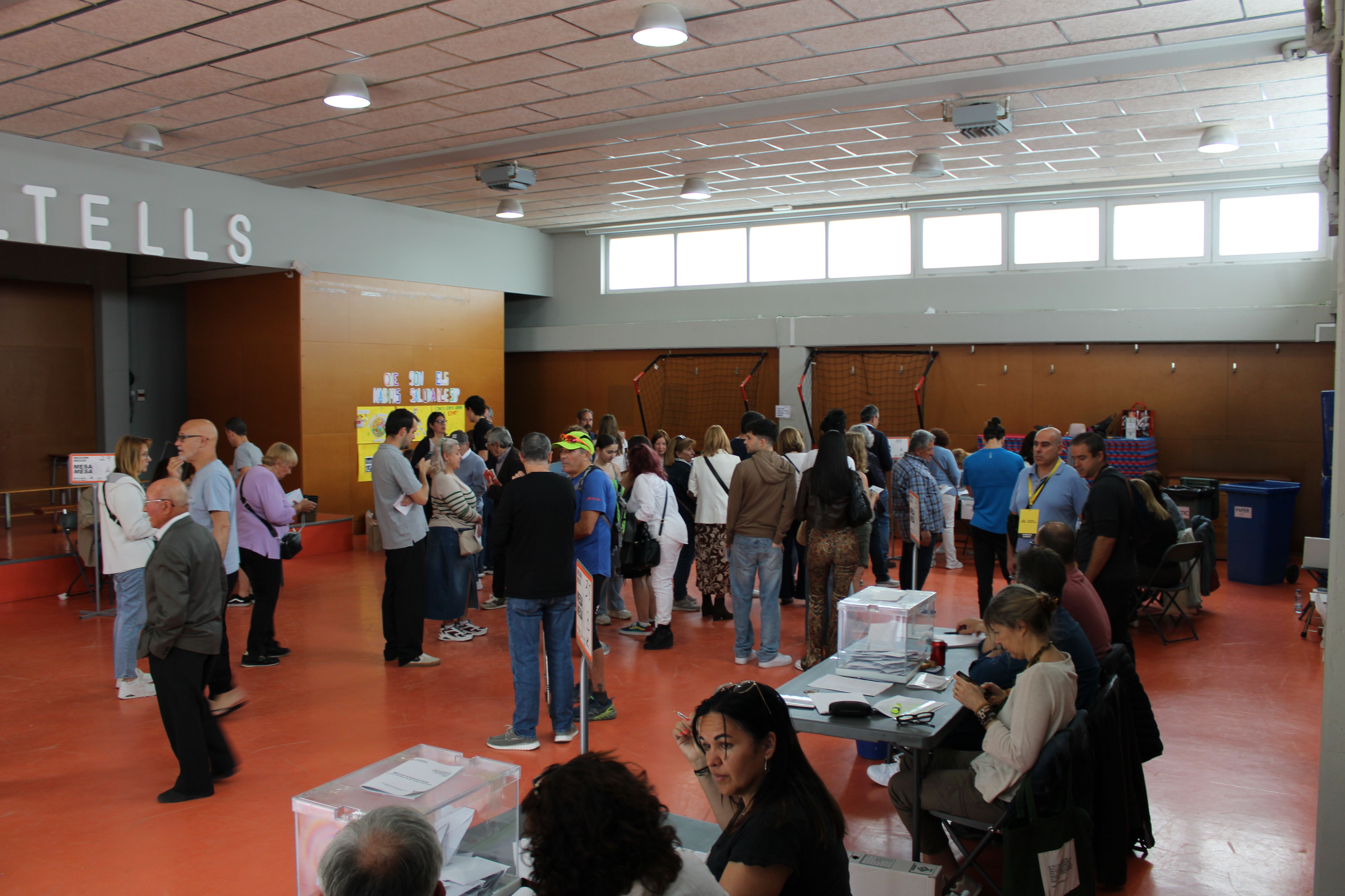 Eleccions al Parlament 2024. FOTO: Guillem Barrera