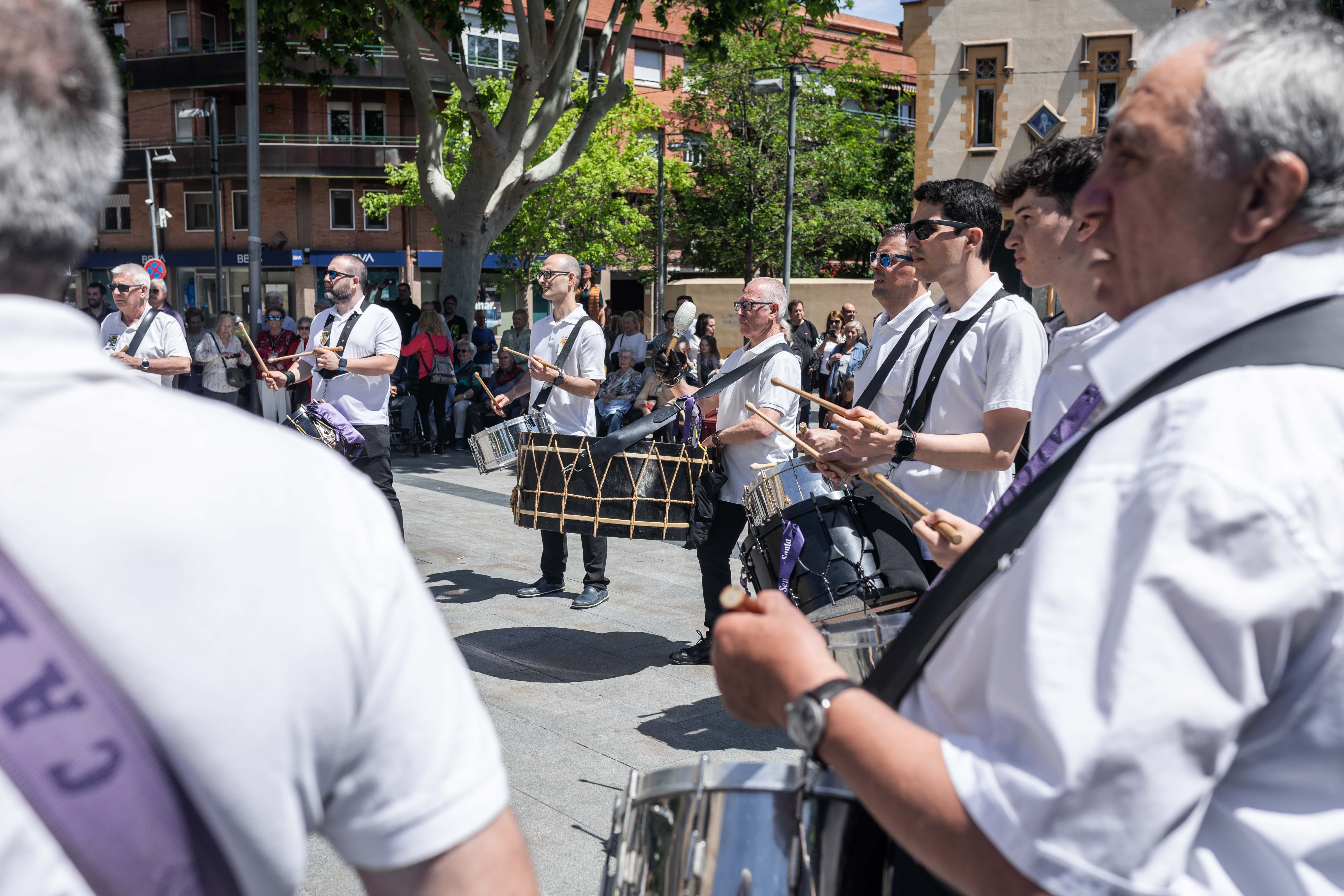 XVII Trobada de Tambors de la Casa de Aragón de Cerdanyola. FOTO: Arnau Padilla