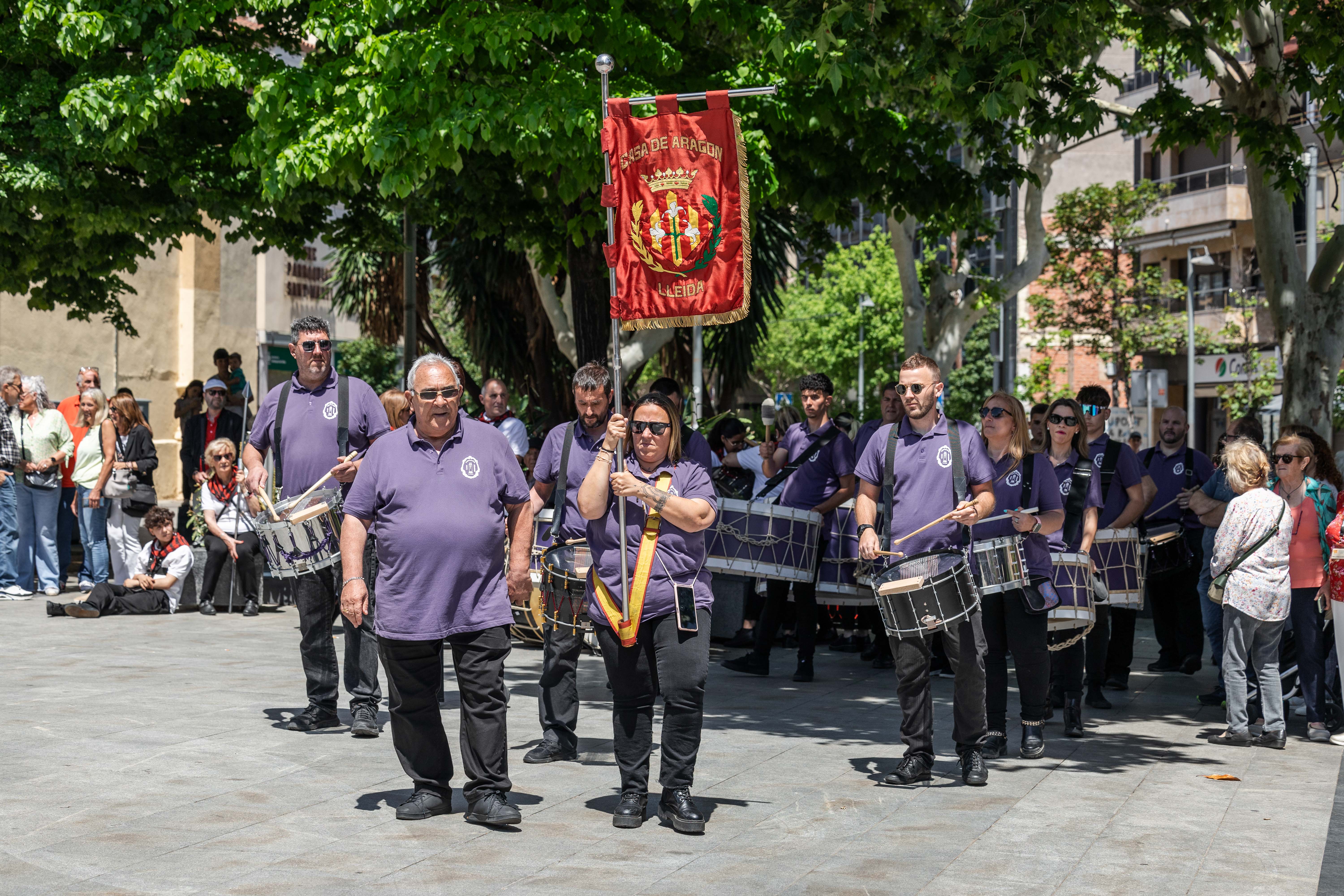 XVII Trobada de Tambors de la Casa de Aragón de Cerdanyola. FOTO: Arnau Padilla