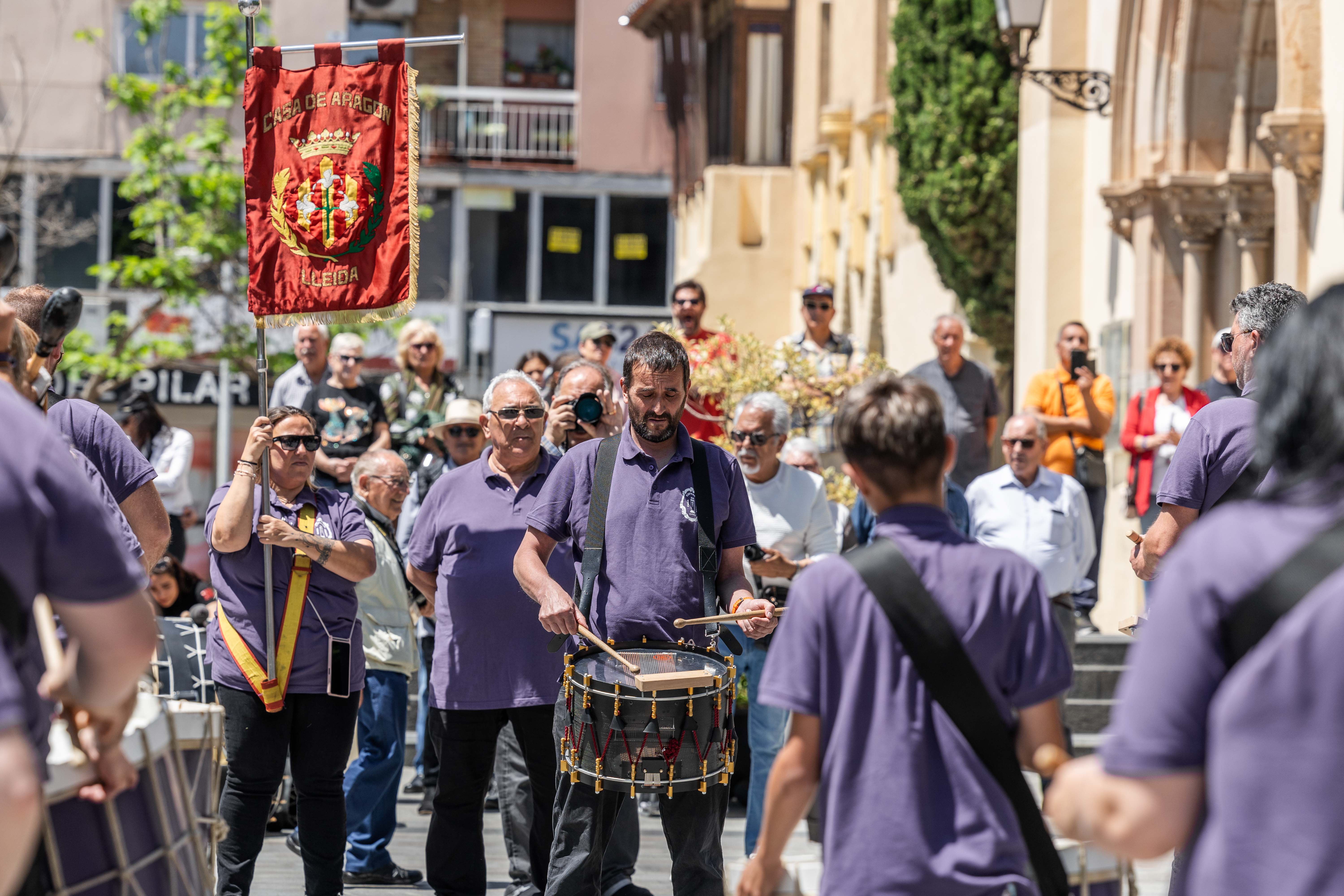 XVII Trobada de Tambors de la Casa de Aragón de Cerdanyola. FOTO: Arnau Padilla