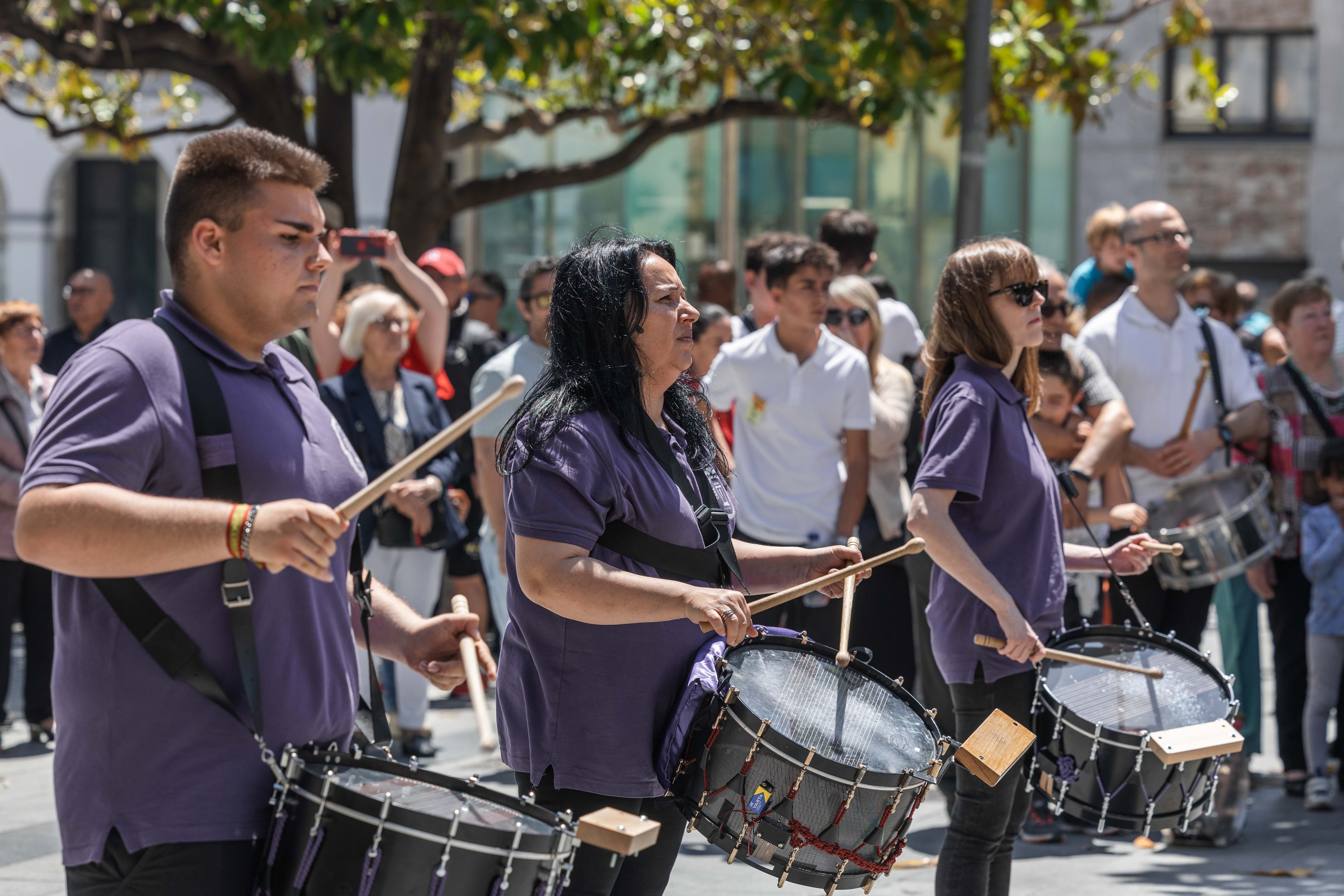XVII Trobada de Tambors de la Casa de Aragón de Cerdanyola. FOTO: Arnau Padilla