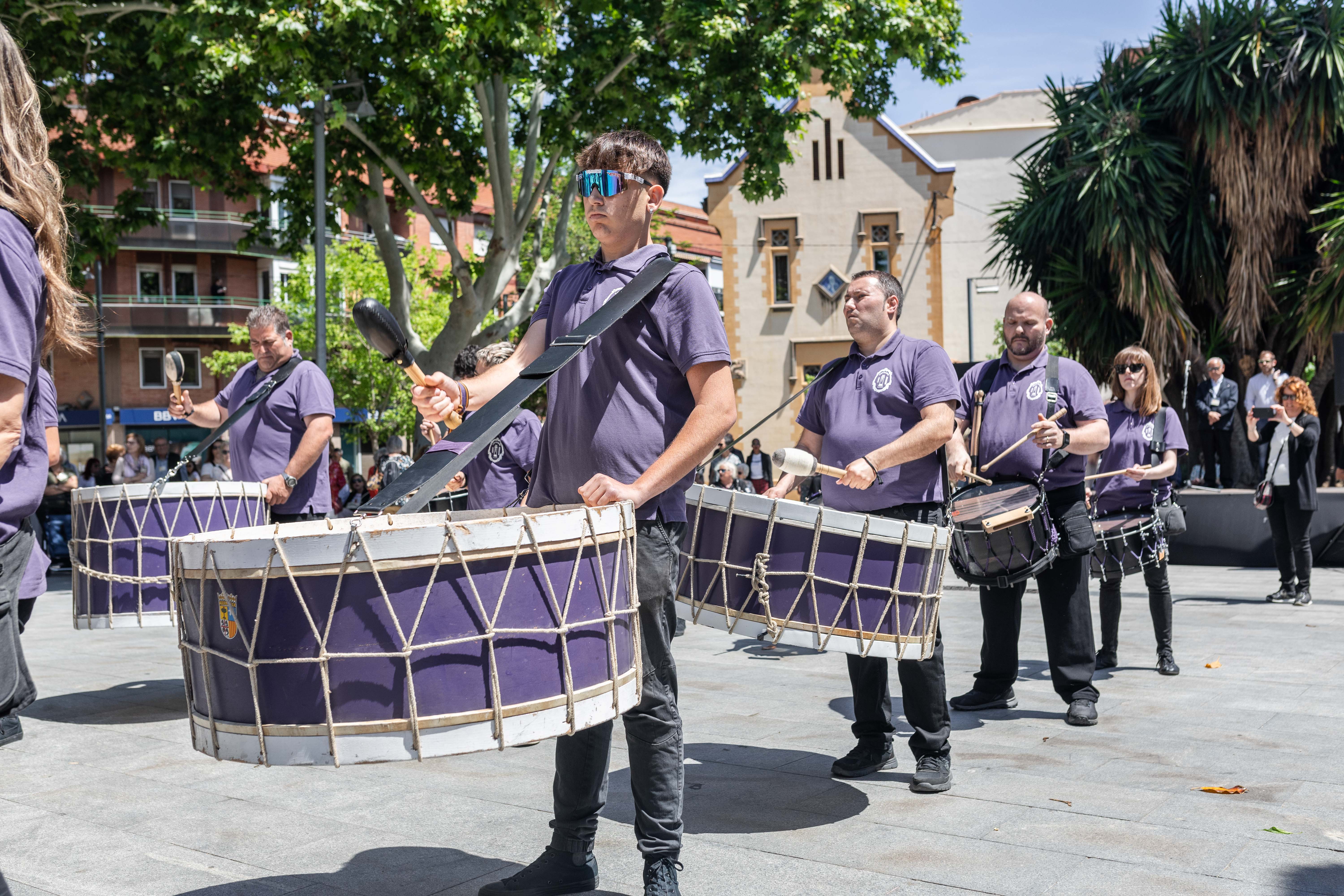 XVII Trobada de Tambors de la Casa de Aragón de Cerdanyola. FOTO: Arnau Padilla