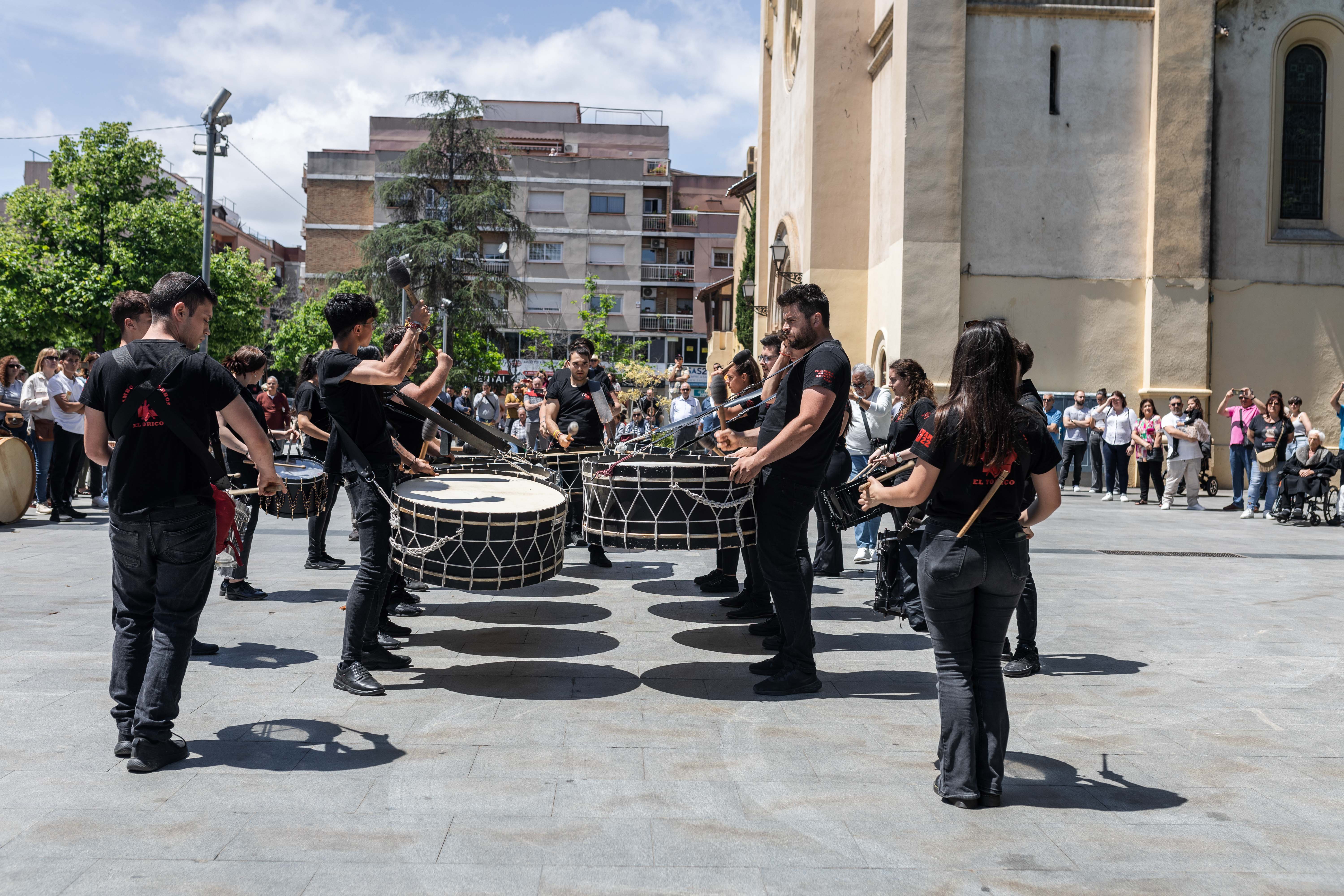 XVII Trobada de Tambors de la Casa de Aragón de Cerdanyola. FOTO: Arnau Padilla
